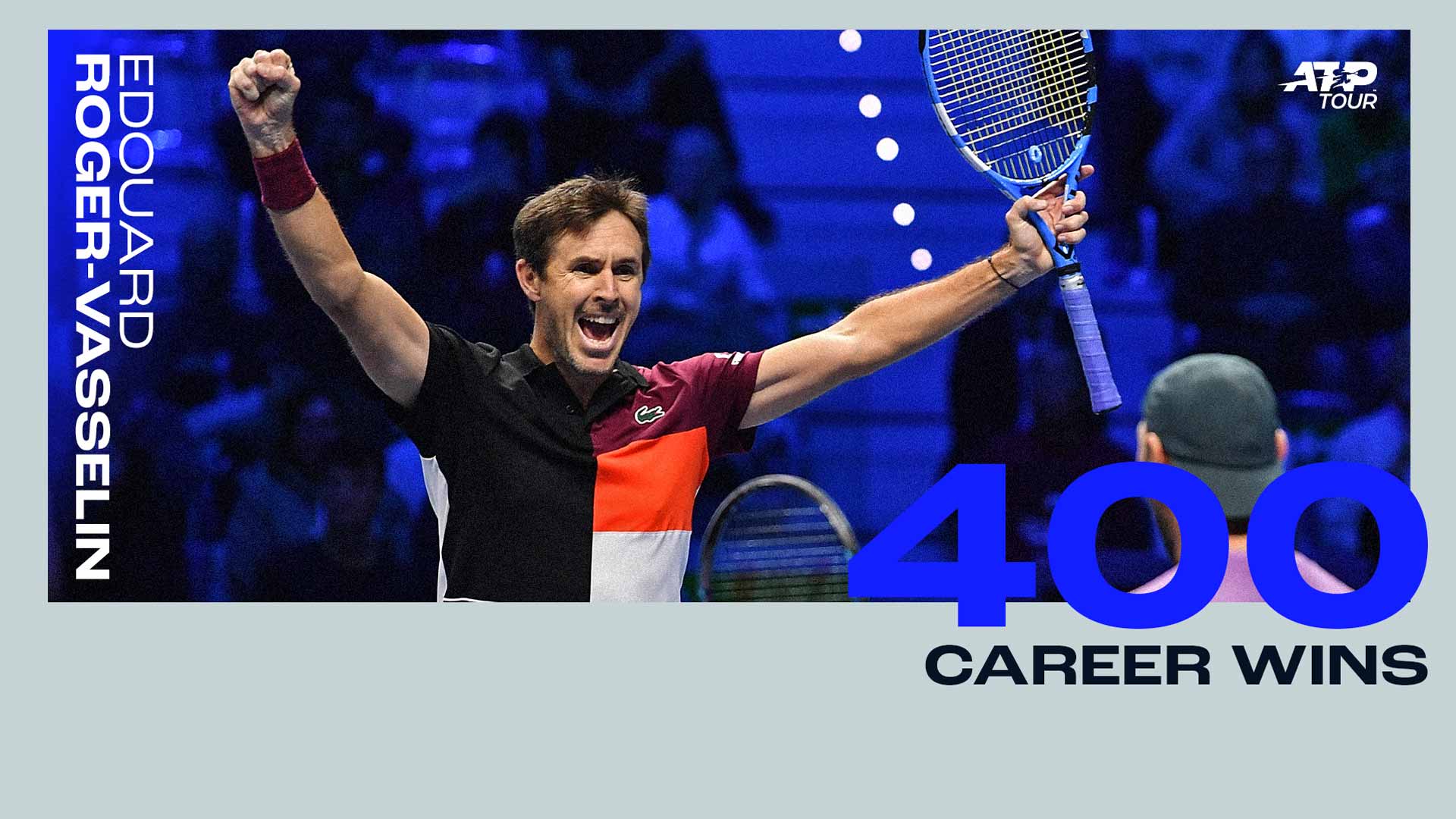 Edouard Roger-Vasselin is a 28-time doubles titlist on the ATP Tour.