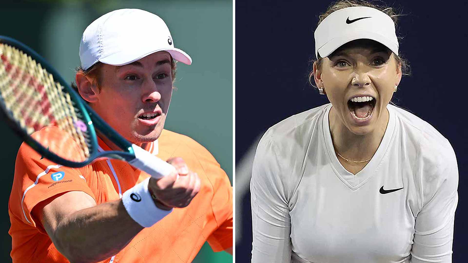 Alex de Minaur and Katie Boulter fuel each other to success on the ATP and WTA tours.