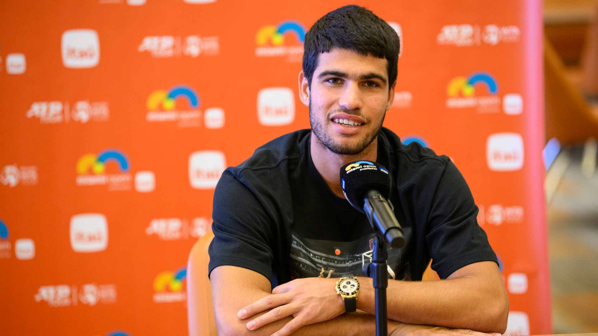 Carlos Alcaraz is the top seed in Miami.