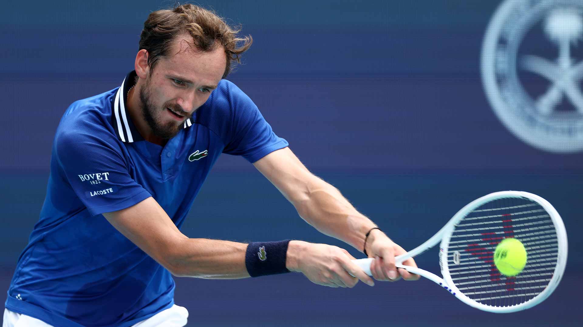 Daniil Medvedev is 18-4 on the season heading into the clay-court swing.