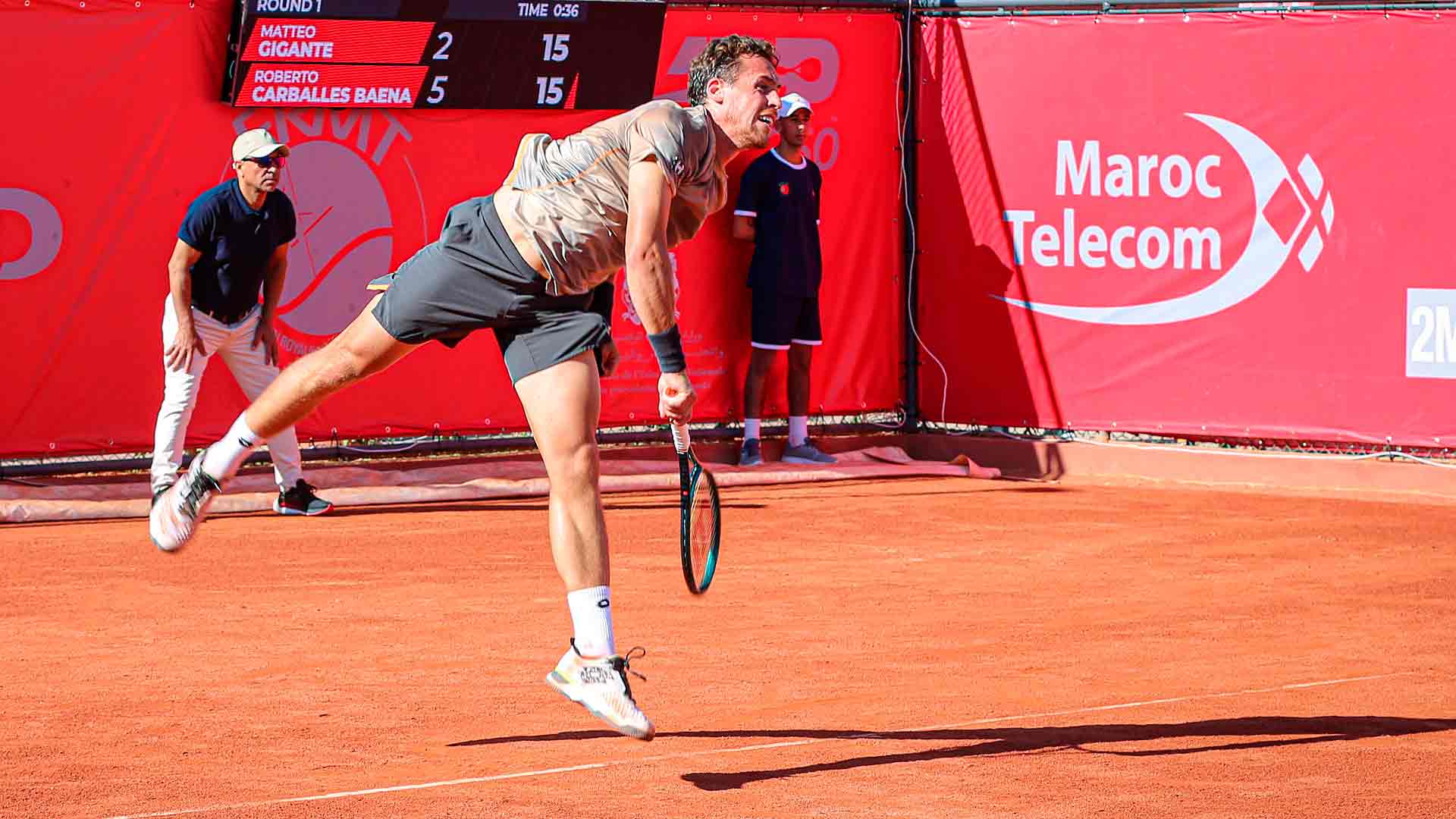 Roberto Carballés tiene un récord de 12-3 en el Grand Prix Hassan II.