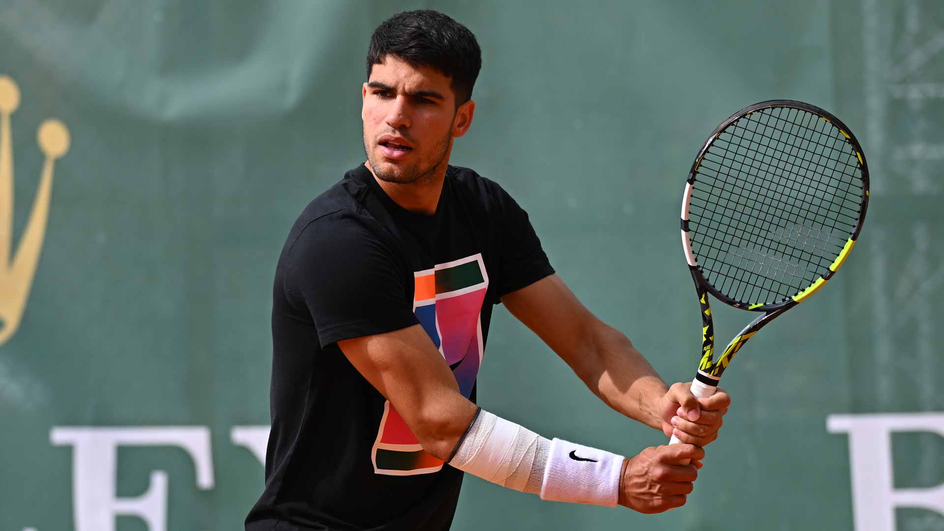 Carlos Alcaraz ha jugado un partido en la arcilla del Rolex Monte-Carlo Masters en su carrera.