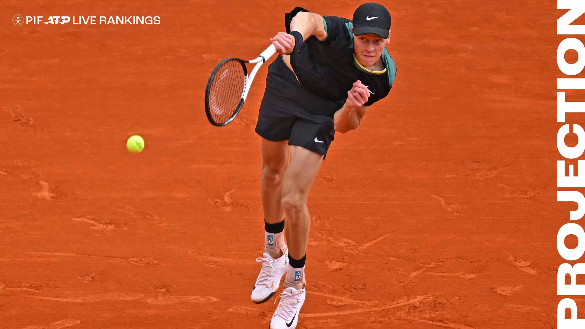 Janniik Sinner es el actual No. 3 en el PIF ATP Live Rankings.