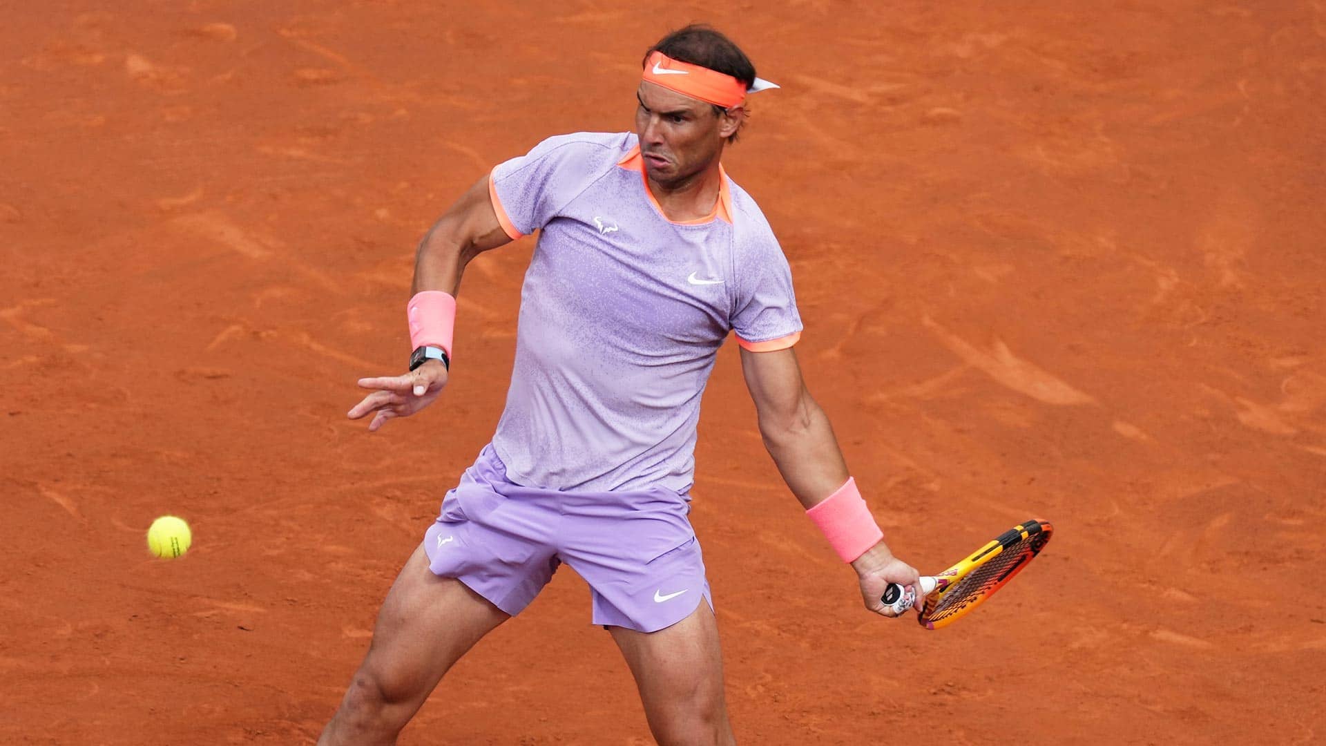Rafael Nadal made his return in Barcelona.