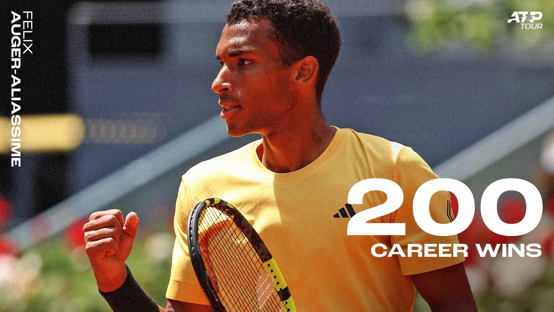 Felix Auger-Aliassime is a five-time ATP Tour champion.
