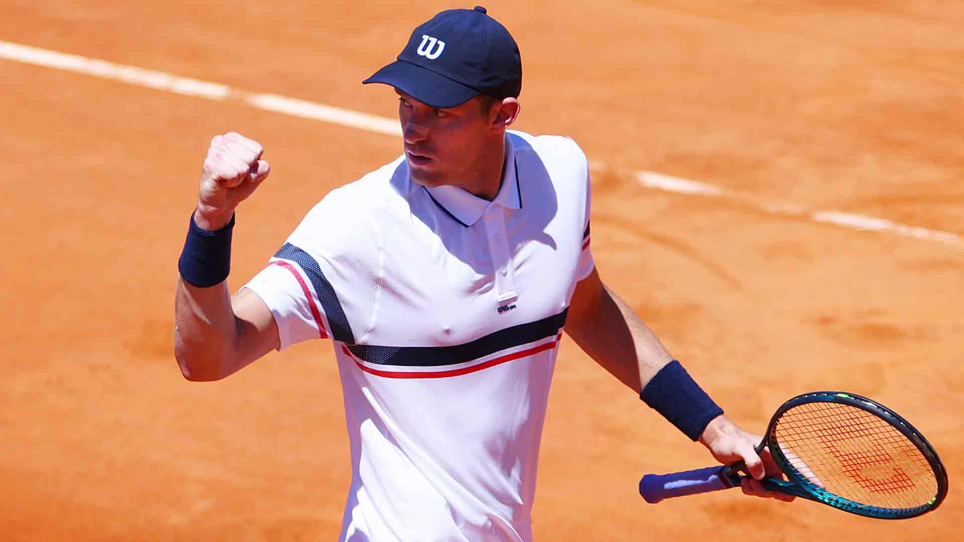 Nicolás Jarry se ha enfrentado a dos jugadores locales en sus primeros partidos en Roma 2024.