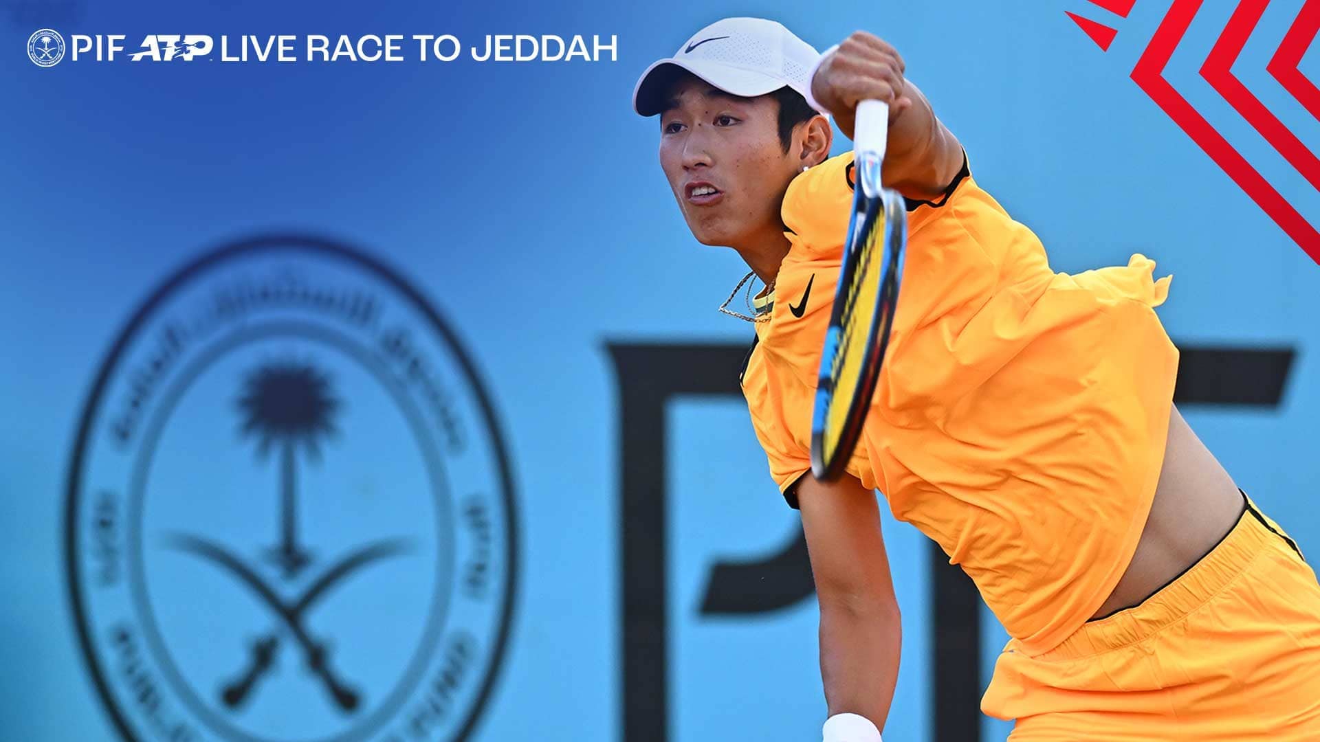 Shang Juncheng is third in the PIF ATP Live Race To Jeddah.