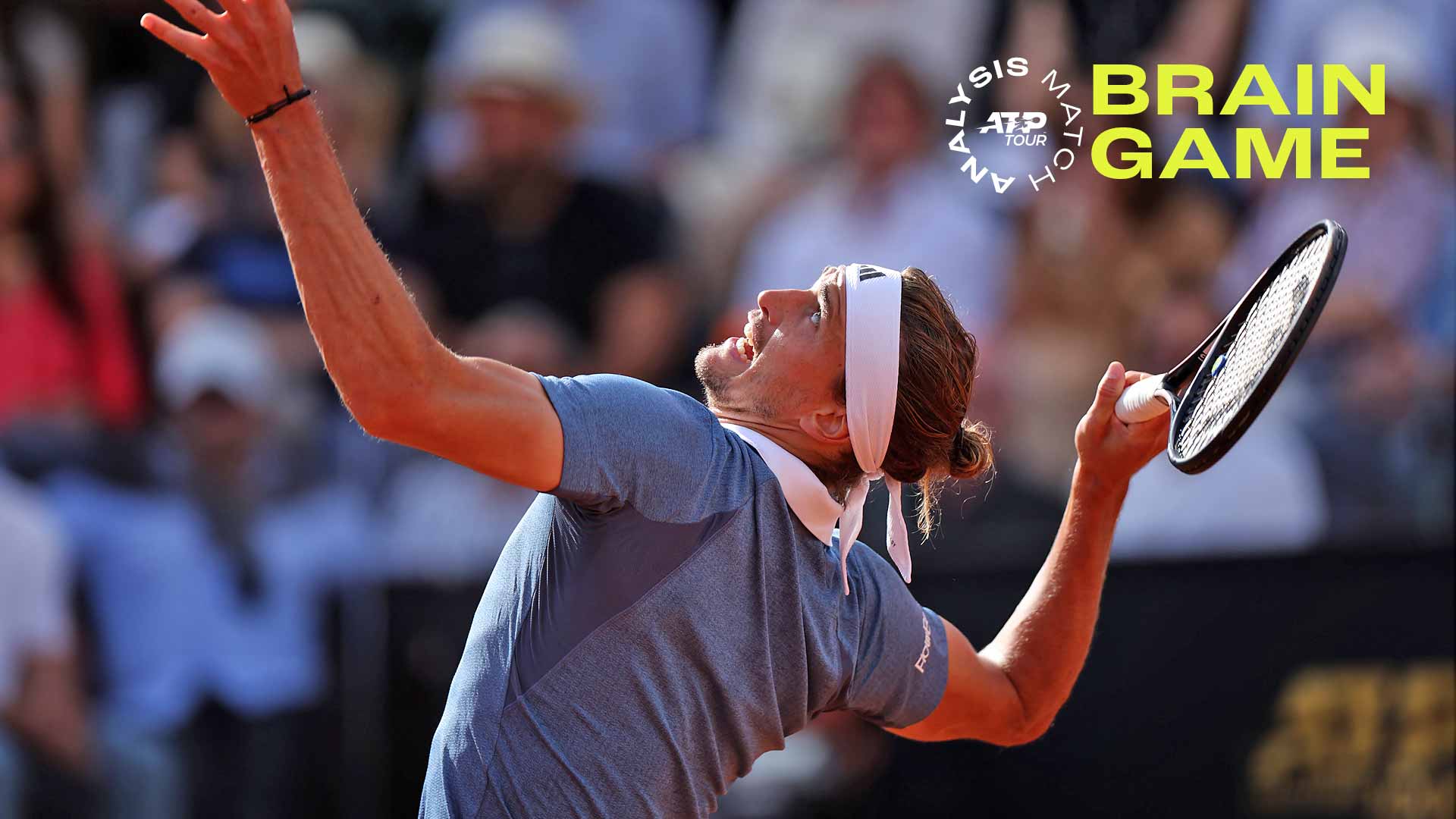 Alexander Zverev downs Nicolas Jarry in the final at the Internazionali BNL d'Italia.