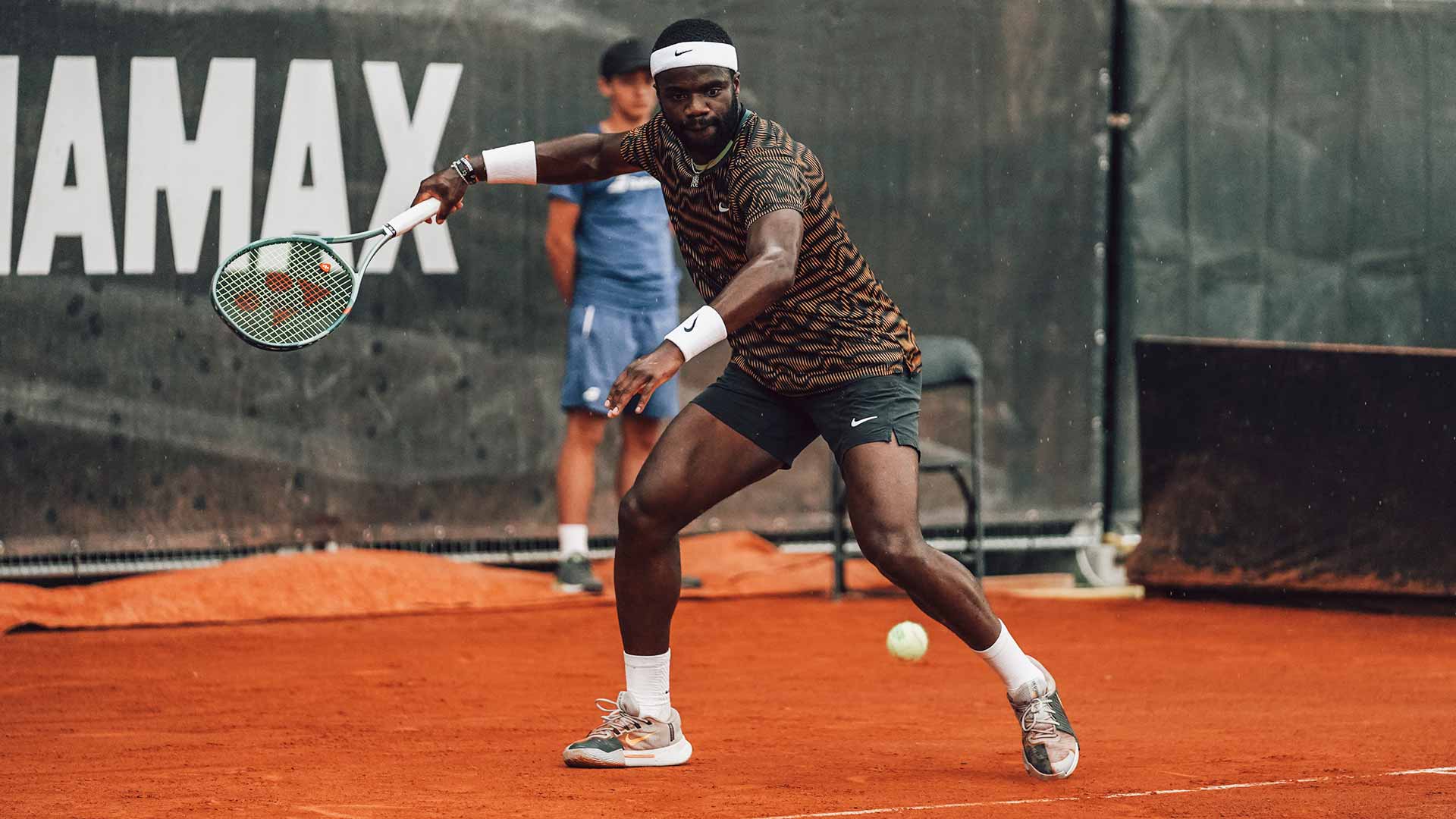 Frances Tiafoe este martes en Lyon.
