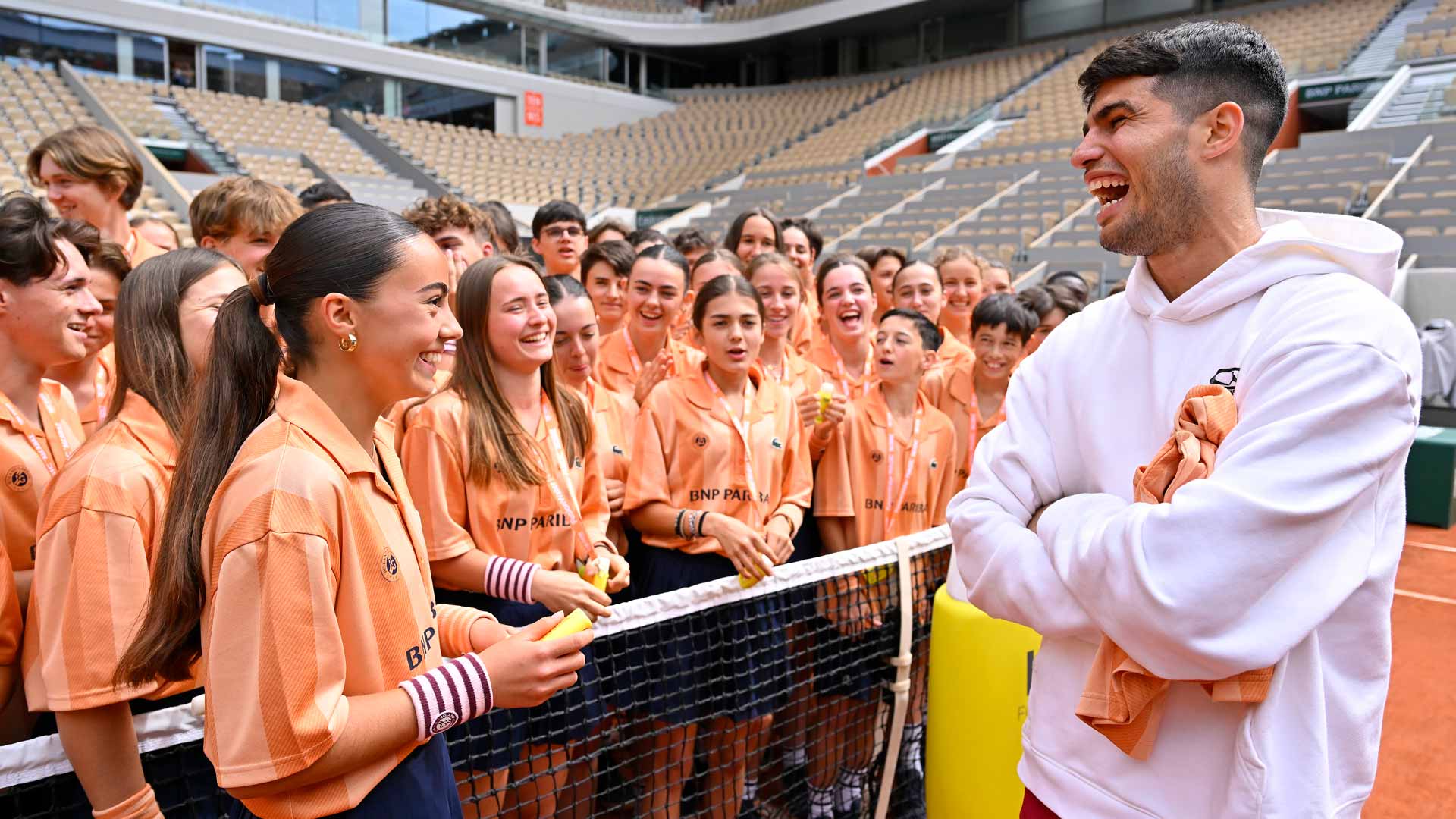 Carlos Alcaraz is making his fourth Roland Garros appearance this fortnight.
