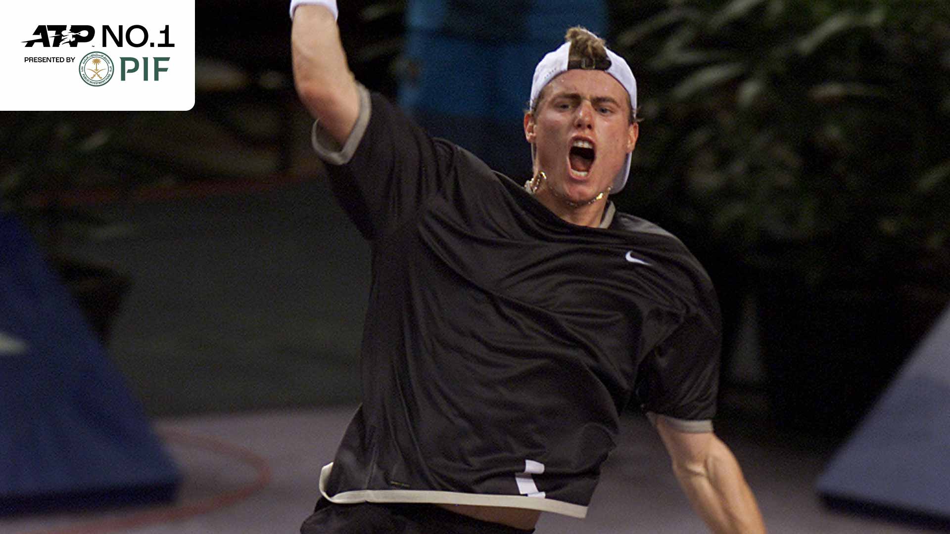 Lleyton Hewitt ascendió al número uno del mundo tras ganar las Nitto ATP Finals de 2001.