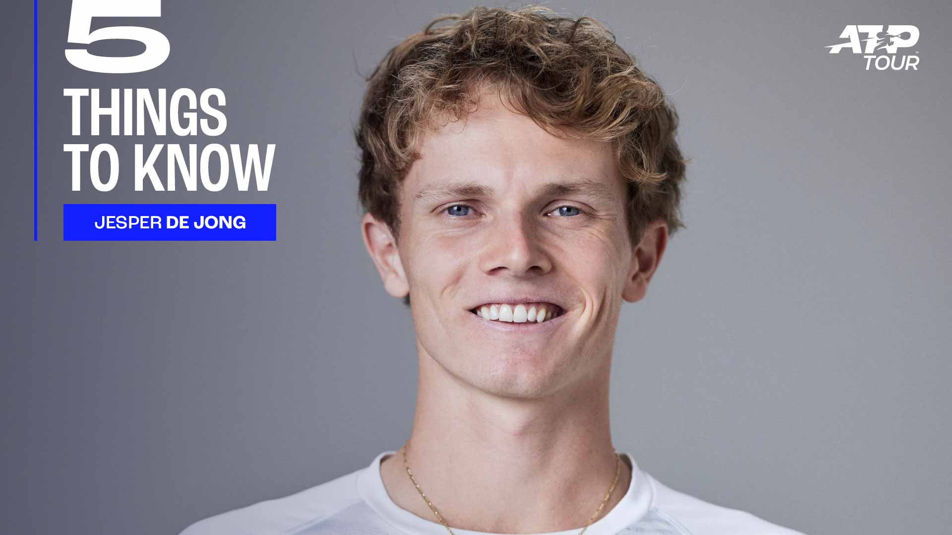 Jesper de Jong has climbed as high as No. 135 in the PIF ATP Rankings.