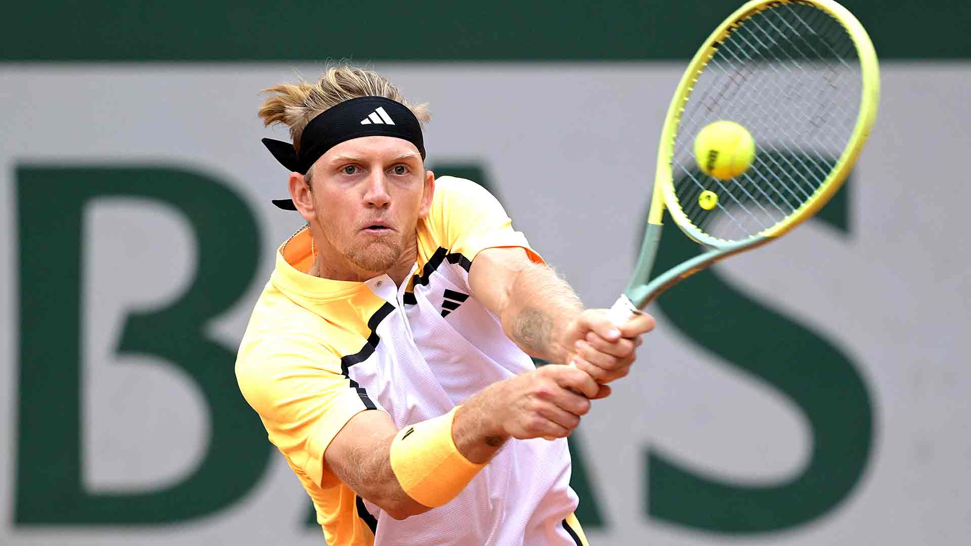 Alejandro Davidovich se estrenó este martes con victoria en París frente a Valentin Vacherot.