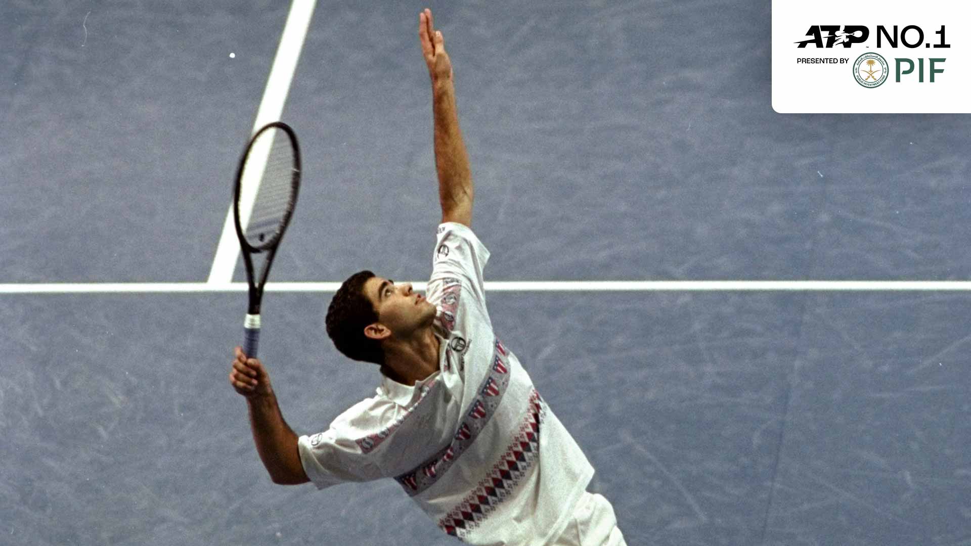 Pete Sampras spent 286 weeks atop the PIF ATP Rankings.