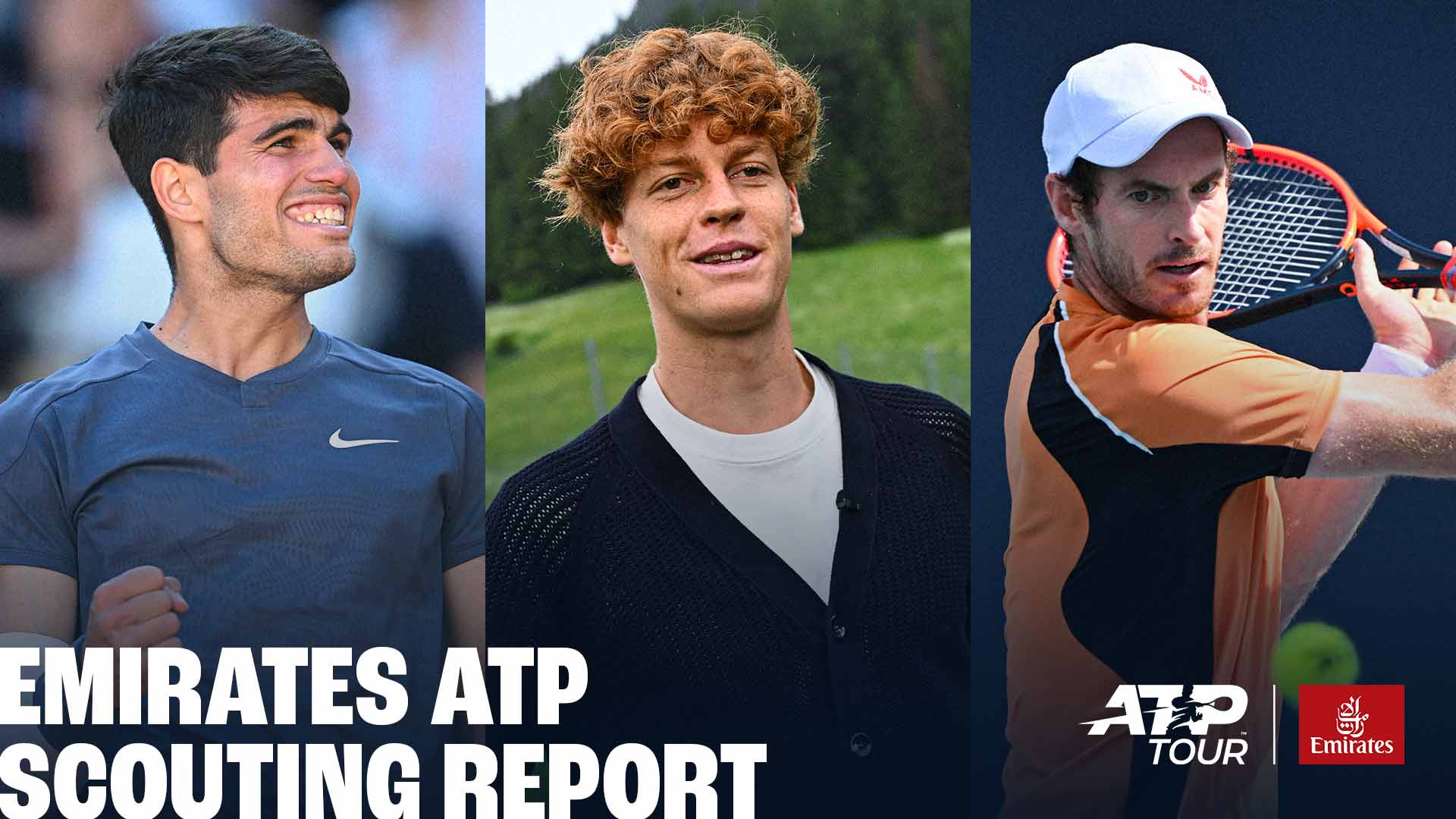 Carlos Alcaraz, Jannik Sinner and Andy Murray are among the stars who will be in action this week.