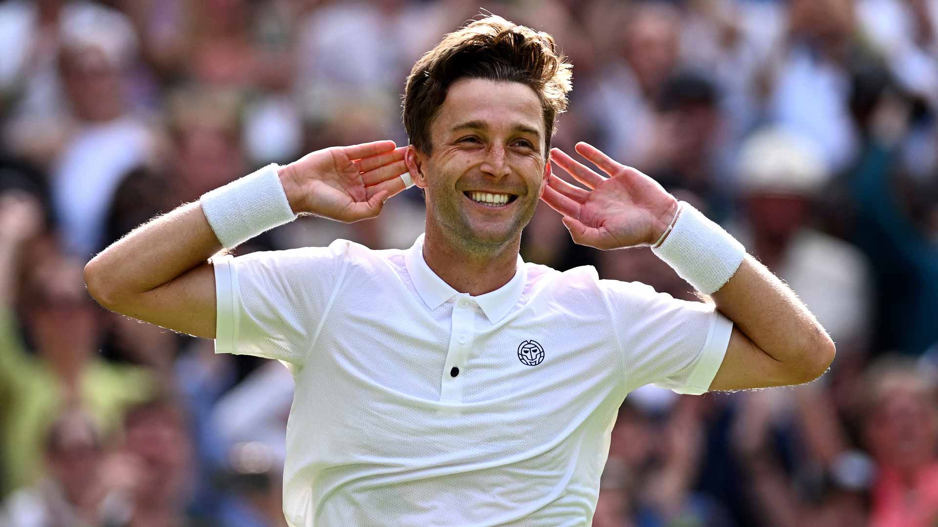 Liam Broady has reached the third round at Wimbledon twice.