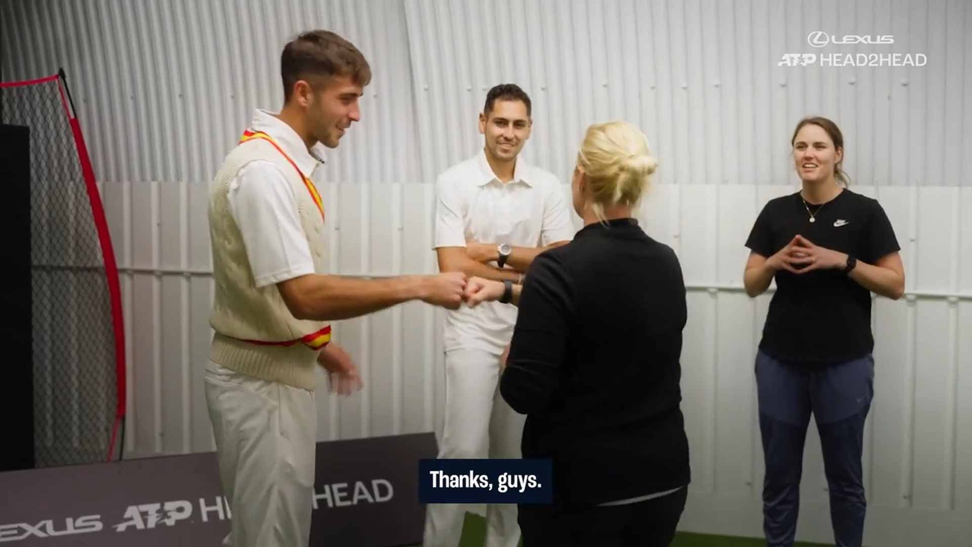 Lexus ATP Head2Head Challenge: Is Etcheverry or Tabilo the better cricketer?