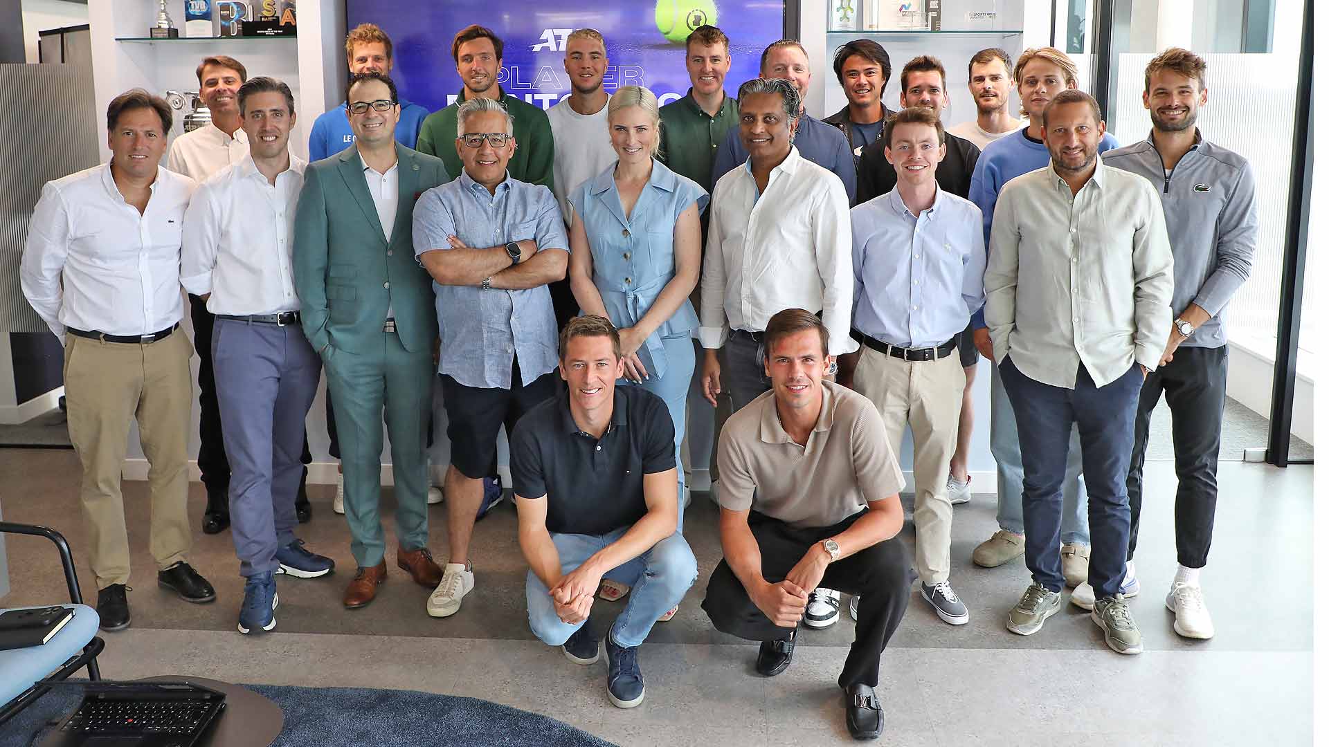 The ATP Player Mentoring Programme group