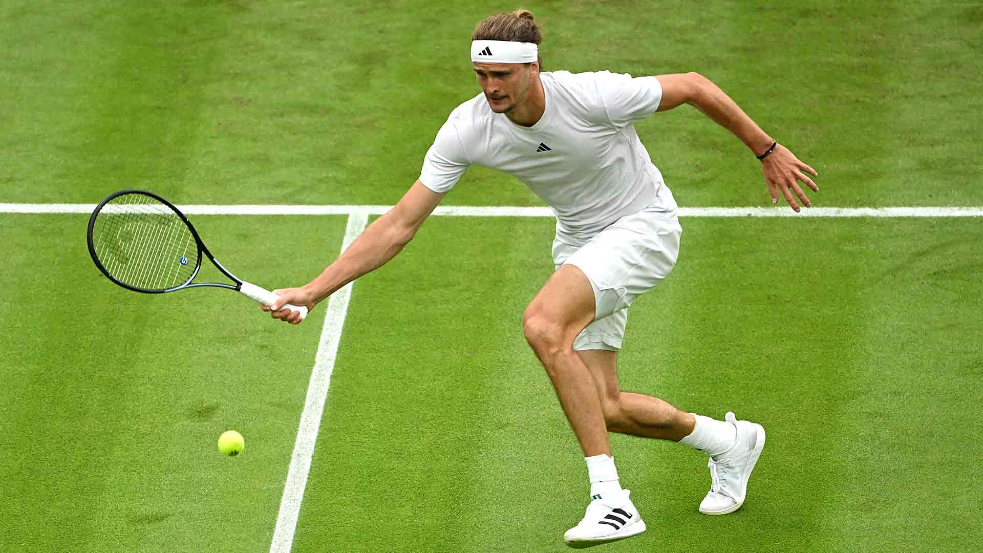 Alexander Zverev tiene un récord de 12-2 en los Grand Slam este año.