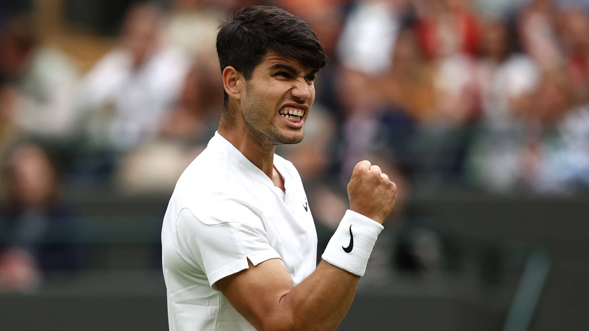 Carlos Alcaraz is chasing his fourth major title.