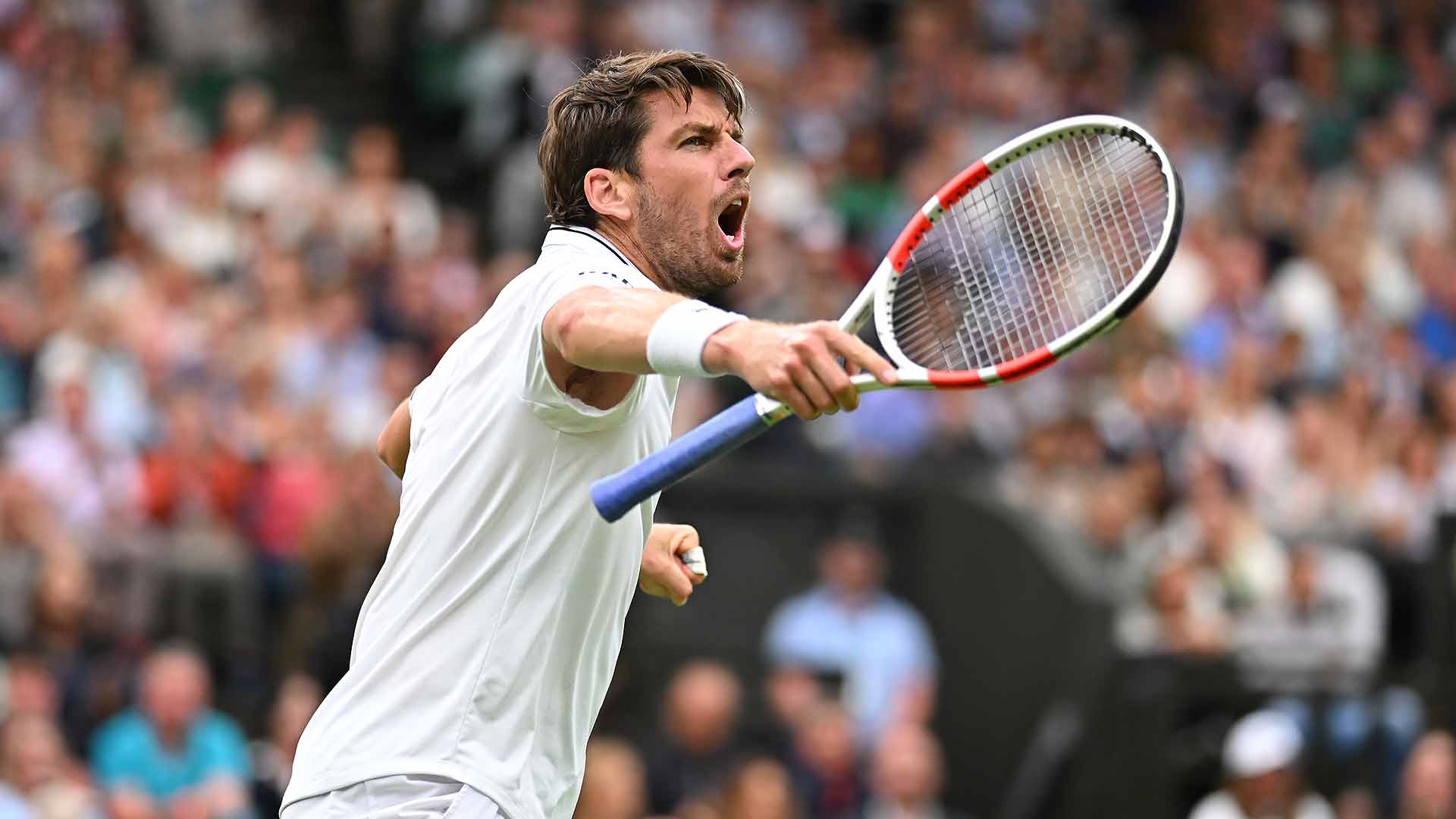 <a href='https://www.atptour.com/en/players/cameron-norrie/n771/overview'>Cameron Norrie</a> had been the last British man standing in the men's singles.