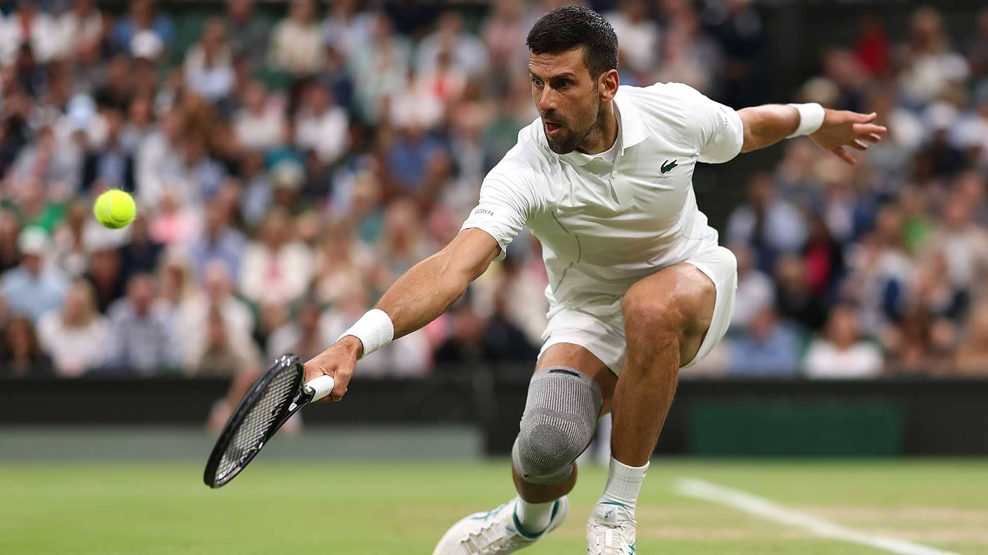 Novak Djokovic está un paso más cerca de su título No. 8 en Wimbledon.