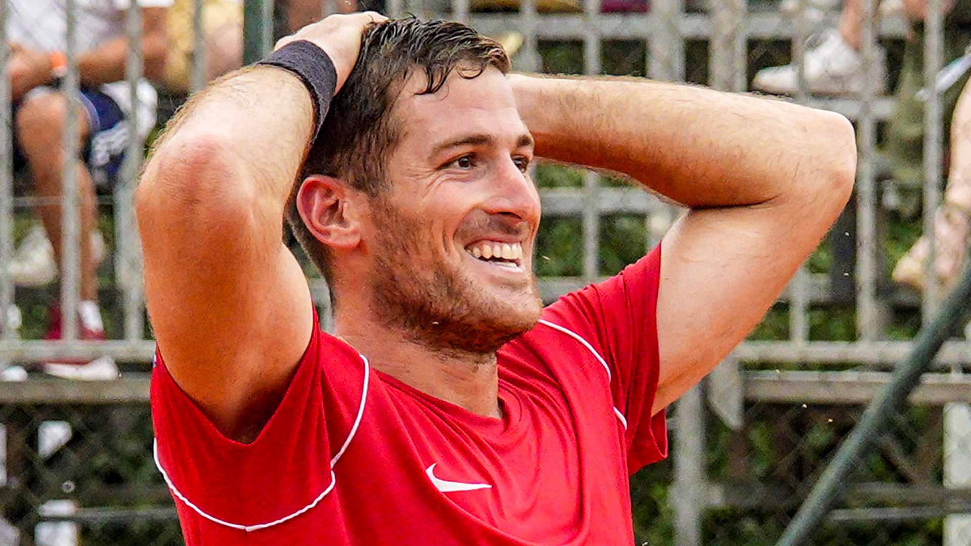 Federico Agustin Gómez ganó el Challenger 75 en Milán el mes pasado.