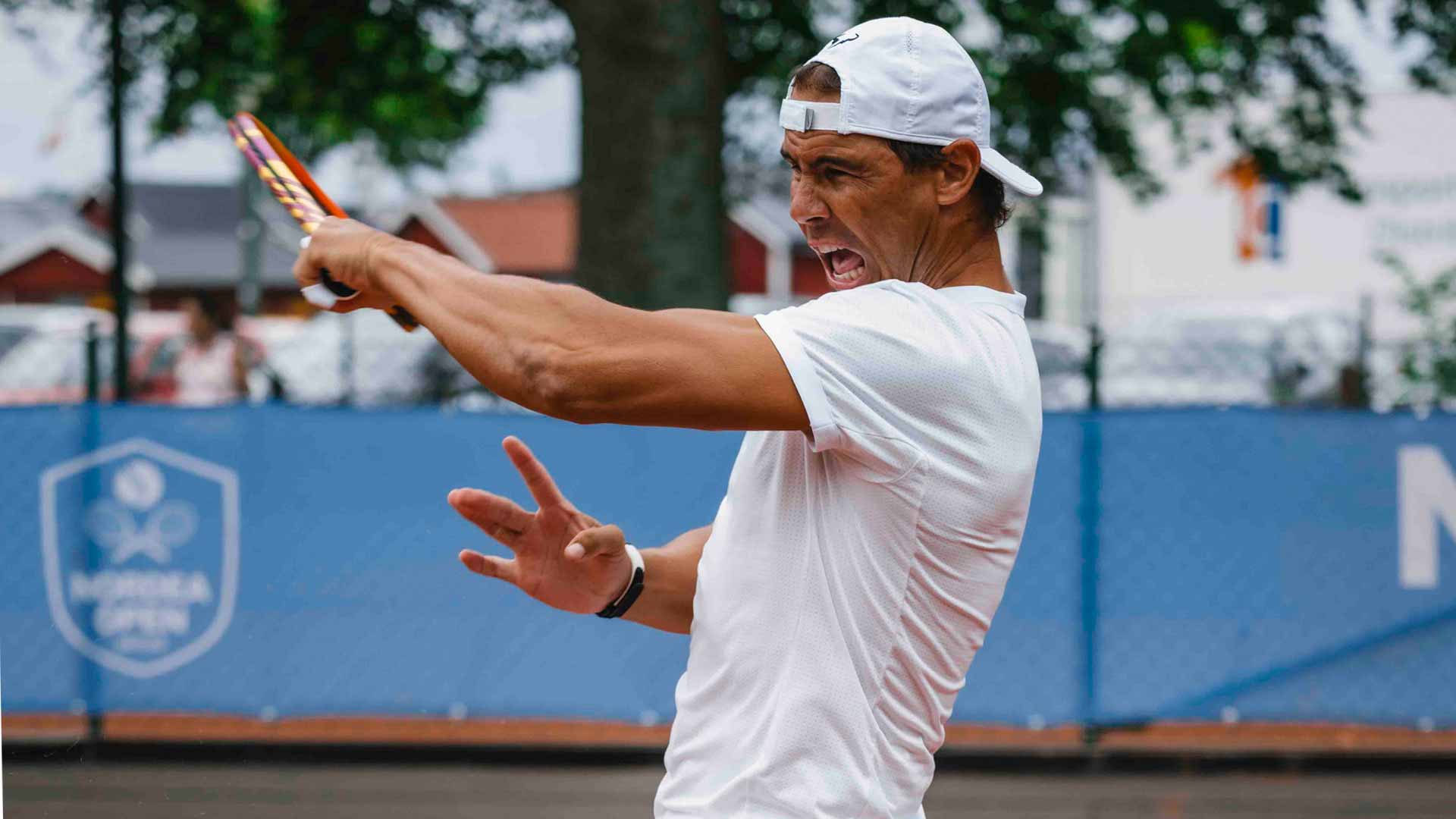 Rafael Nadal persigue su segundo título en Bastad.