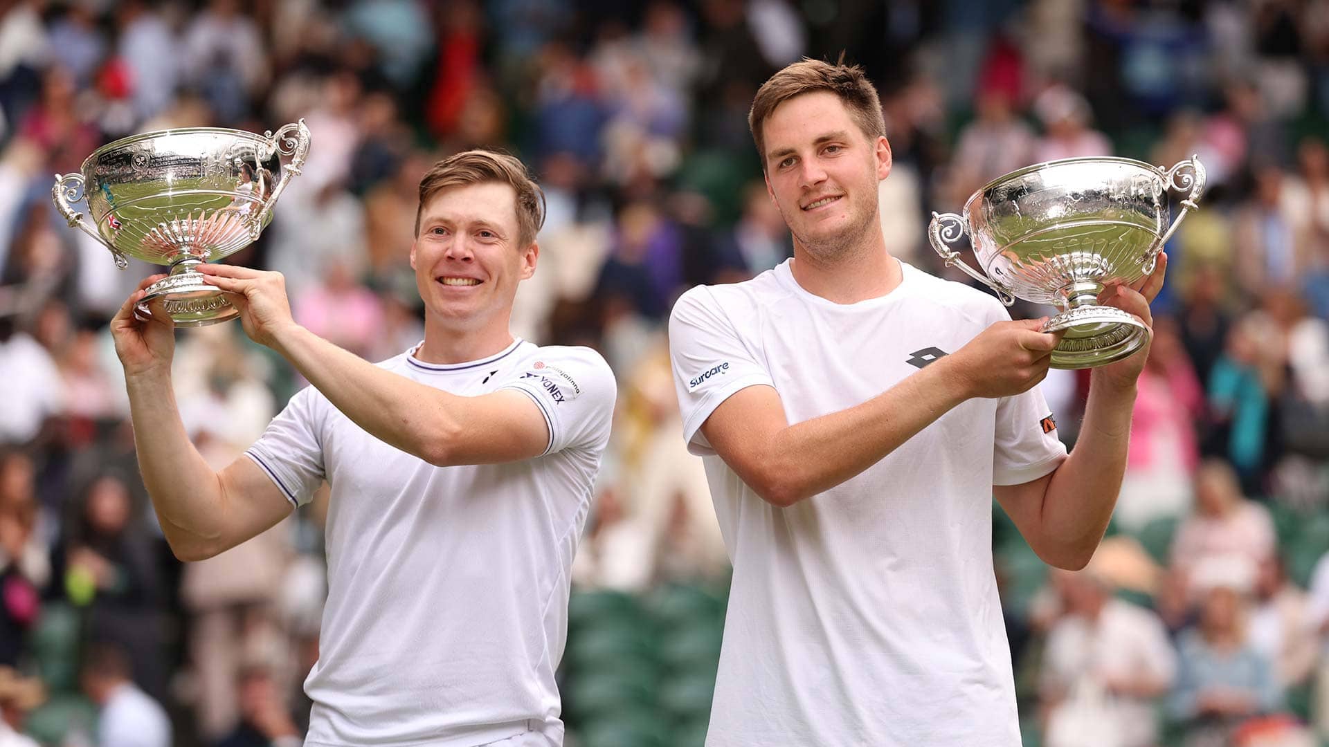 <a href='https://www.atptour.com/en/tournaments/wimbledon/540/overview'>Wimbledon</a> doubles trophy