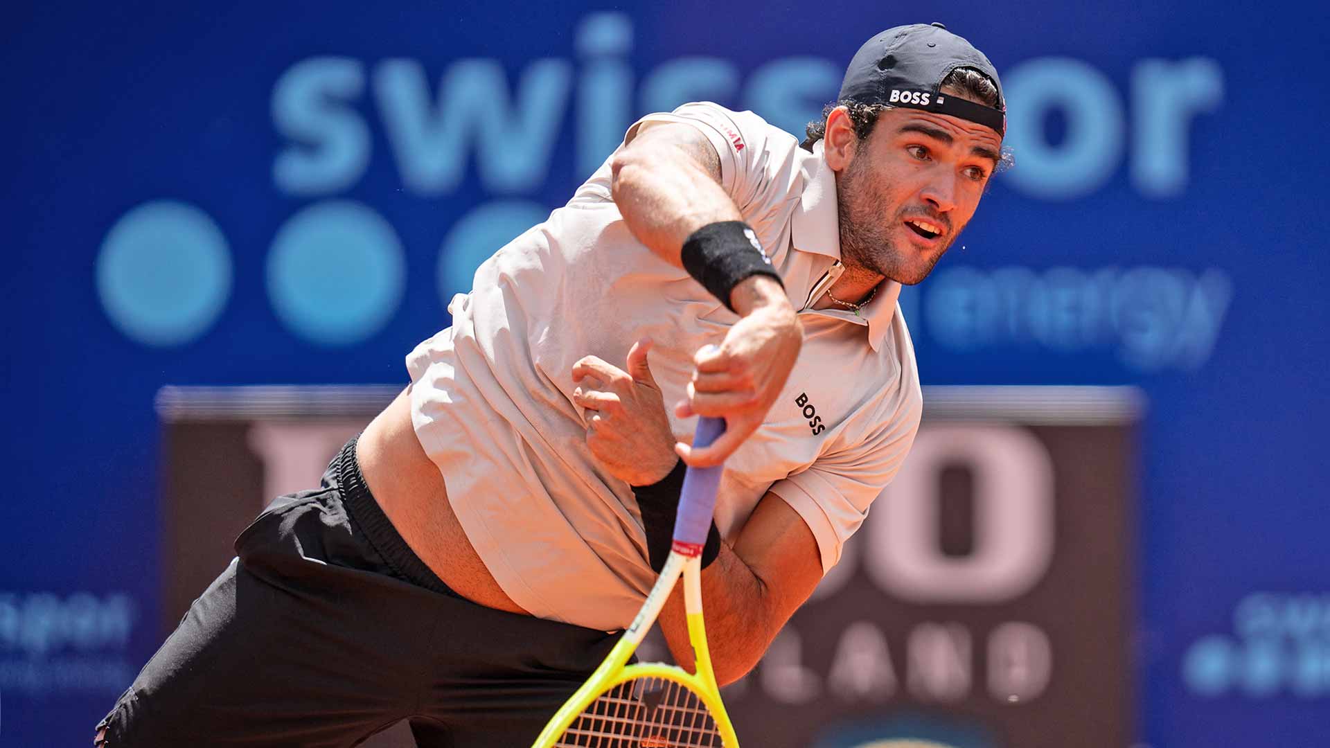 Berrettini se presenta en su tercera final en Gstaad