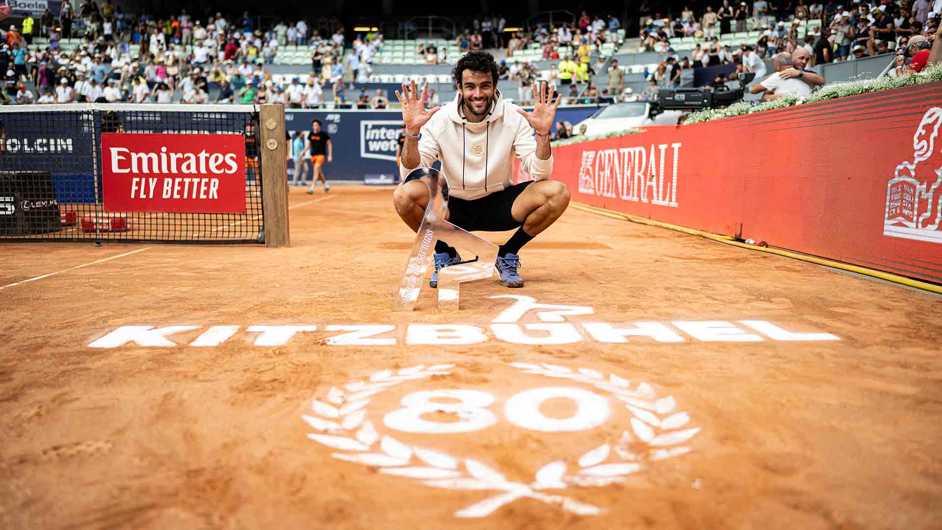 Berrettini enlaza los títulos de Kiztbühel y Gstaad
