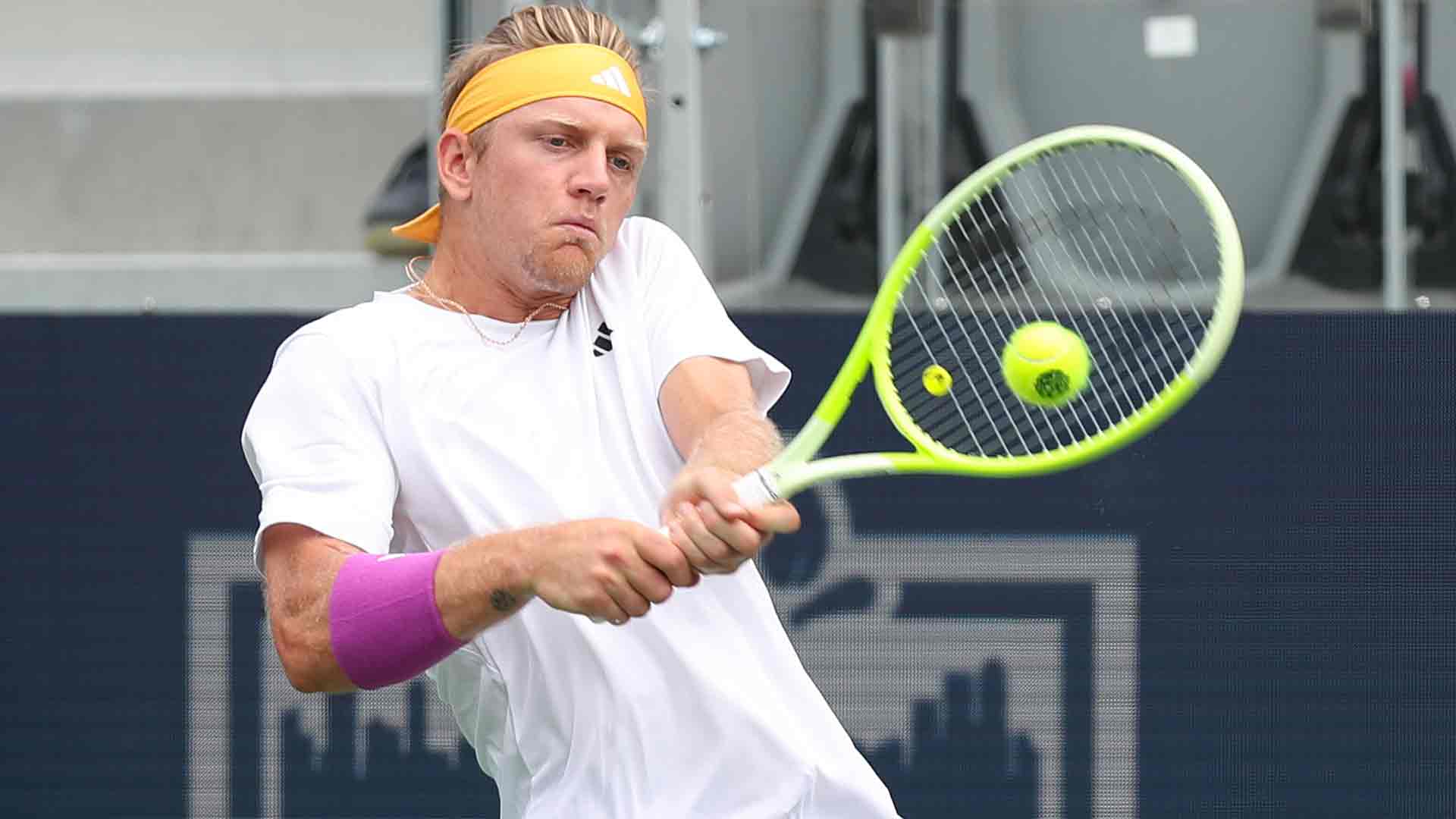 Alejandro Davidovich Fokina alcanzó los cuartos de final esta semana en el Atlanta Open.