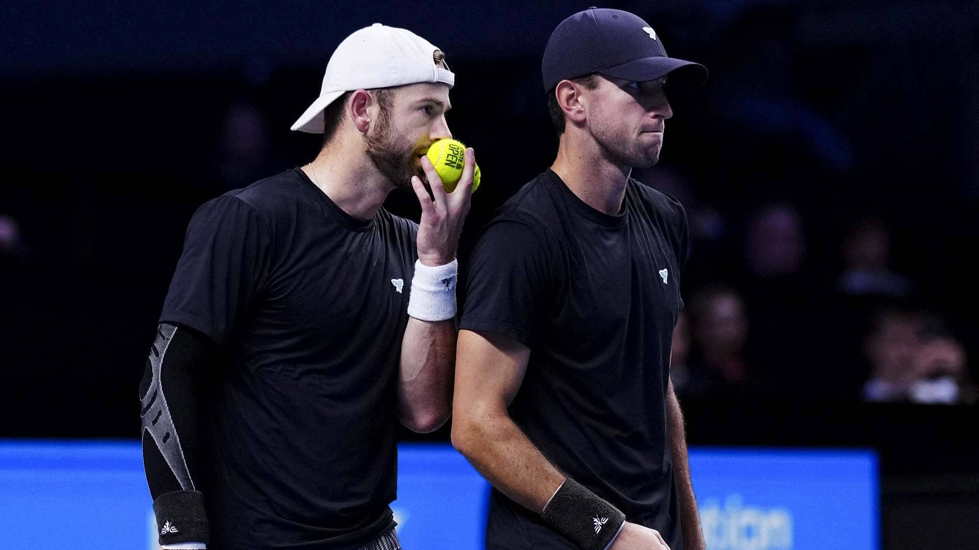 Nathaniel Lammons and Jackson Withrow have won seven tour-level doubles titles as a team. (File photo)