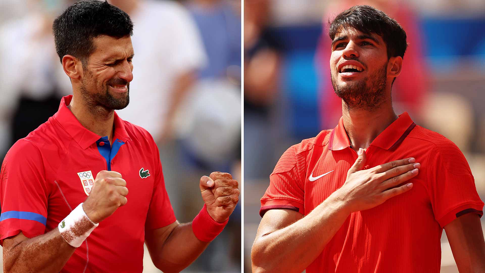 Novak Djokovic and Carlos Alcaraz are knotted at 3-3 in their Lexus ATP Head2Head rivalry.