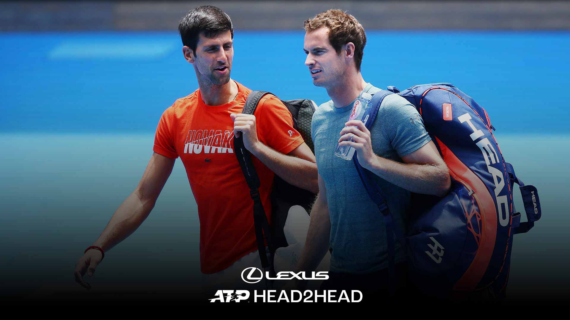 Ahead of the 2019 Australian Open, long-time rivals Novak Djokovic and Murray trained together