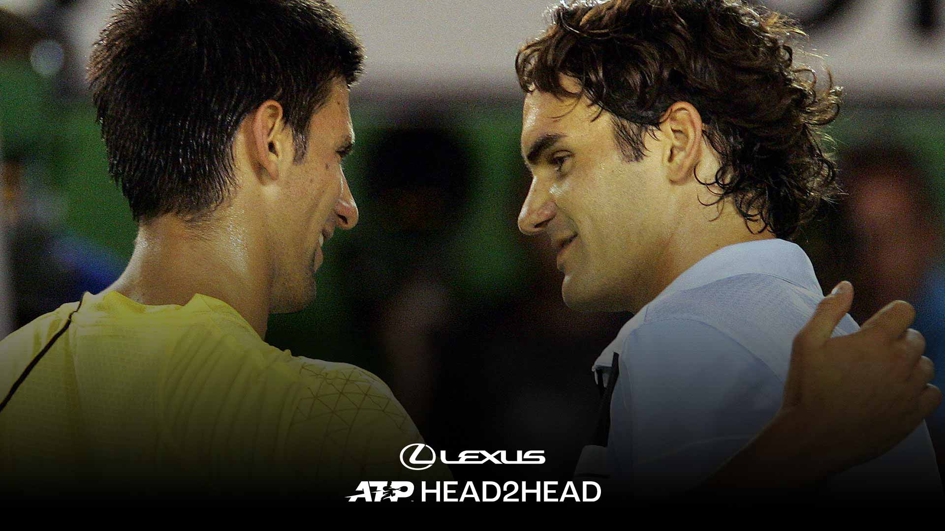 Novak Djokovic and Roger Federer met for the first time in Grand Slam action in the fourth round of the 2007 Australian Open.