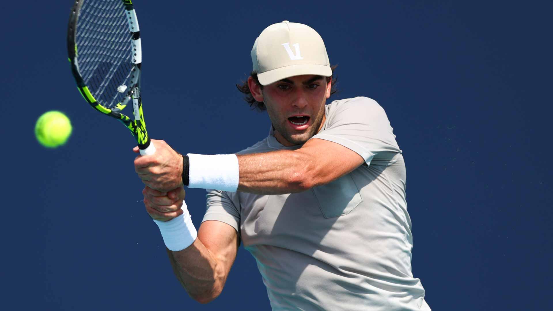 Eliot Spizzirri will compete in his first major main draw at the US Open.