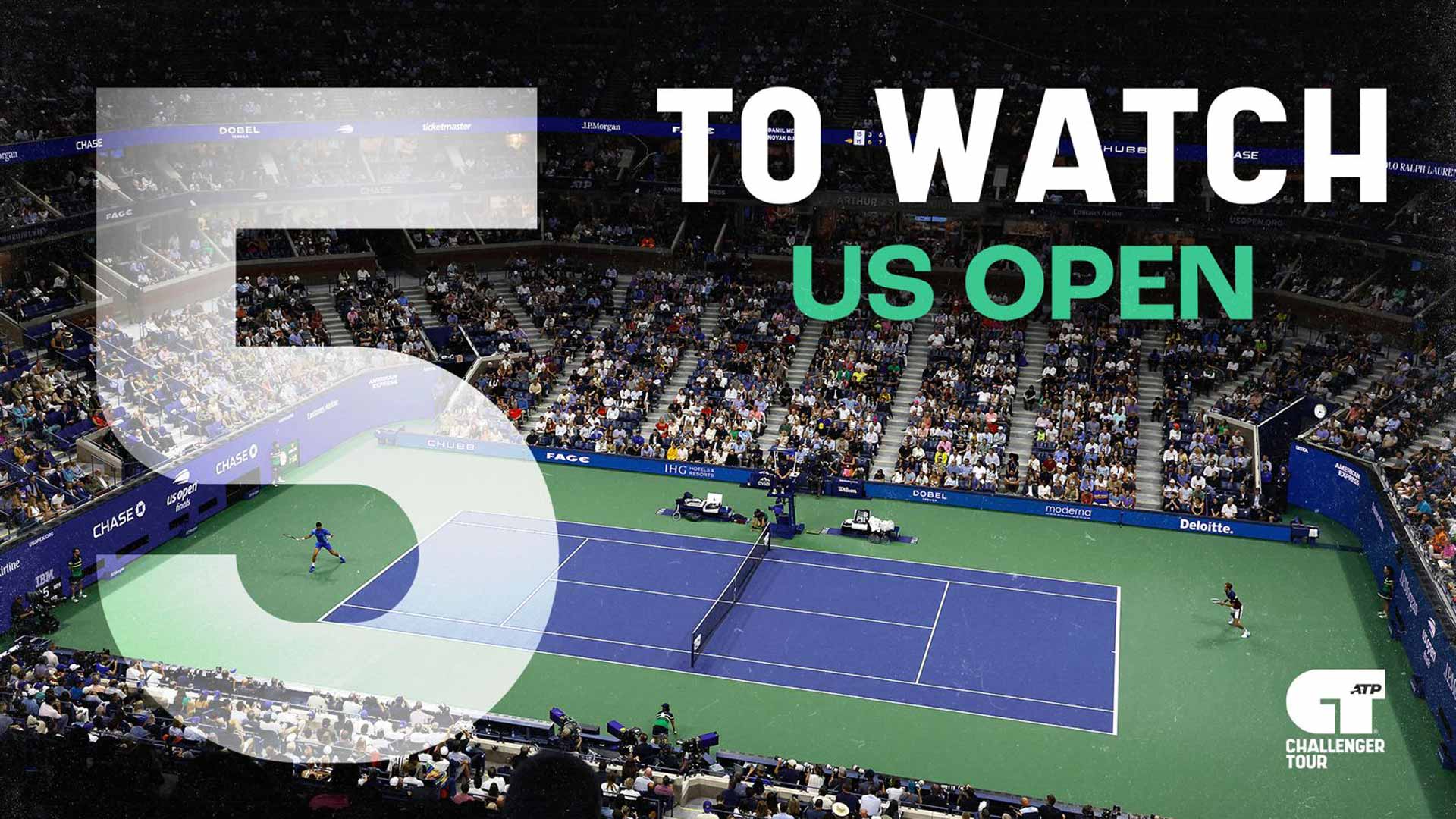 The US Open runs from 26 August - 8 September.