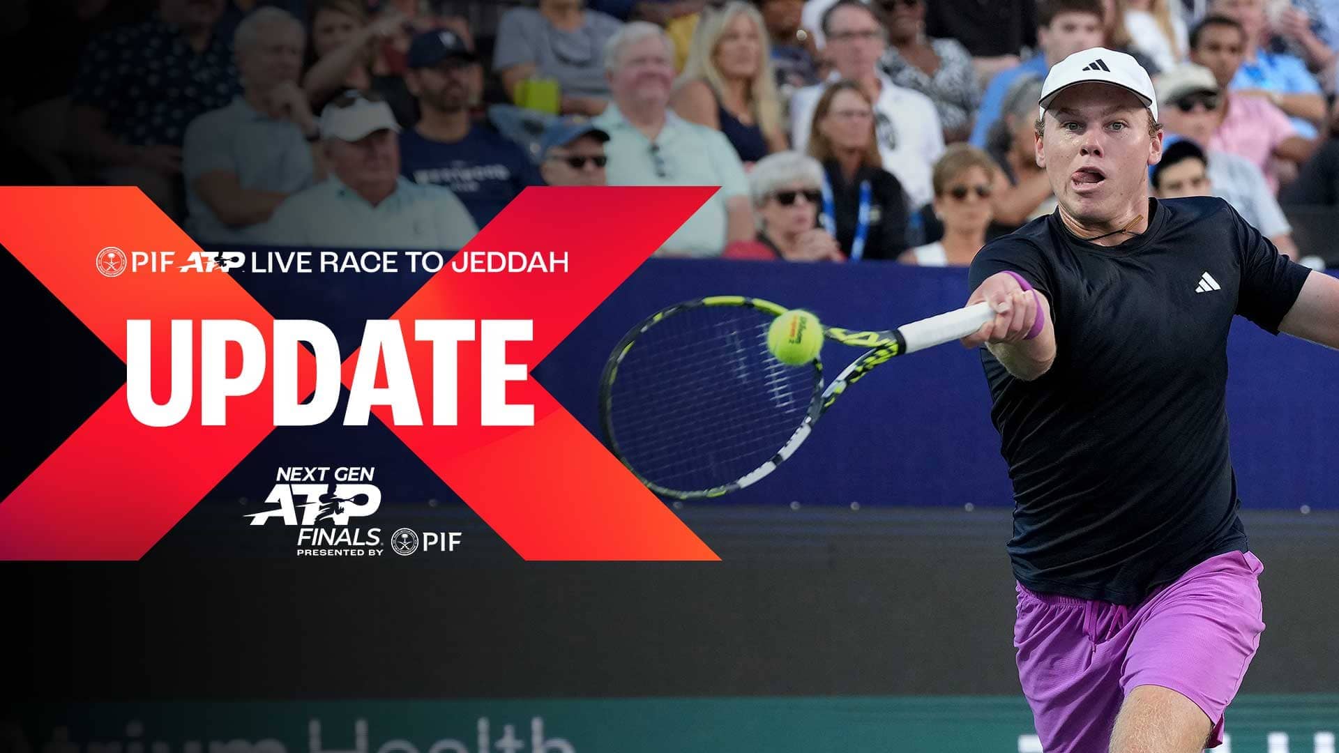 Alex Michelsen is second in the PIF ATP Live Race To Jeddah.