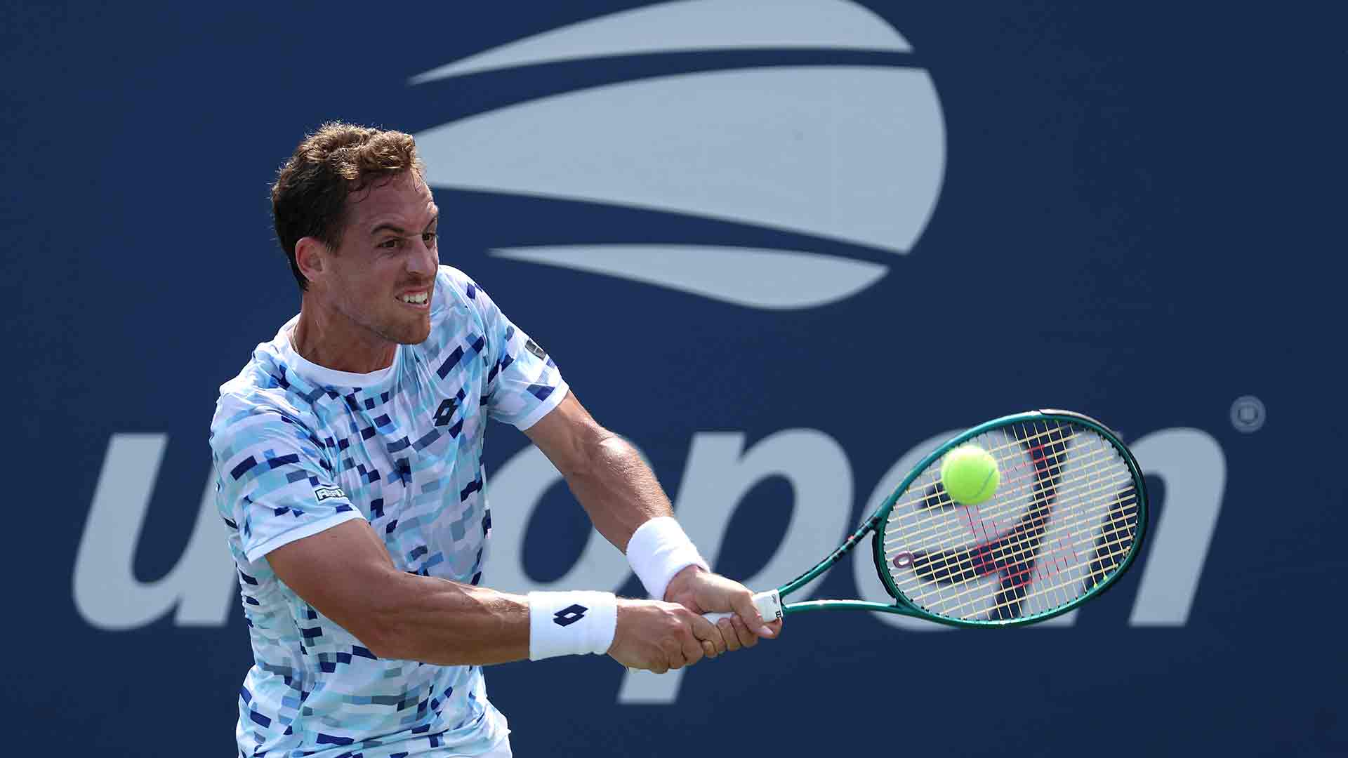 Roberto Carballés Baena disputa el cuadro principal del US Open por sexta vez en su carrera.