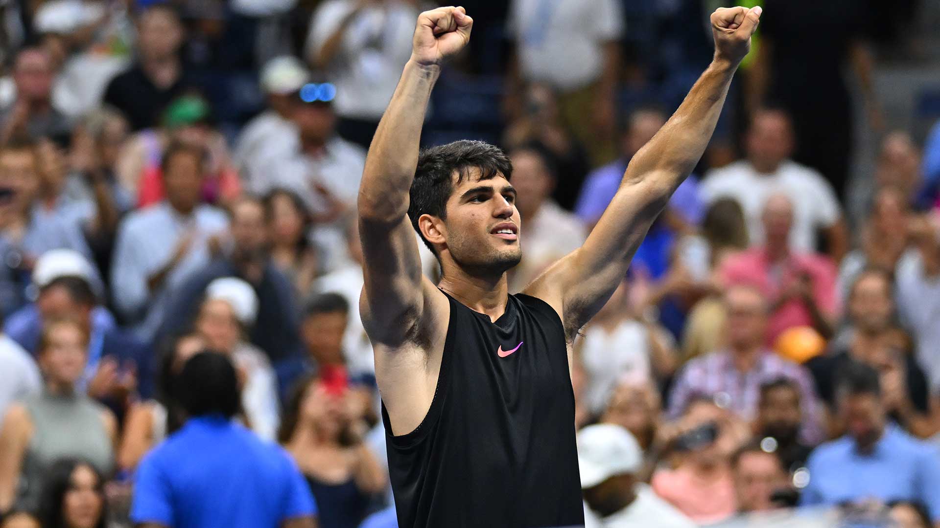 Carlos Alcaraz is chasing his fifth major title.