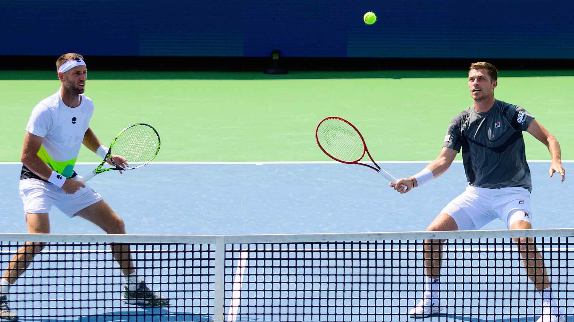 Skupski/Venus will face Andreozzi/Balaji in round two.