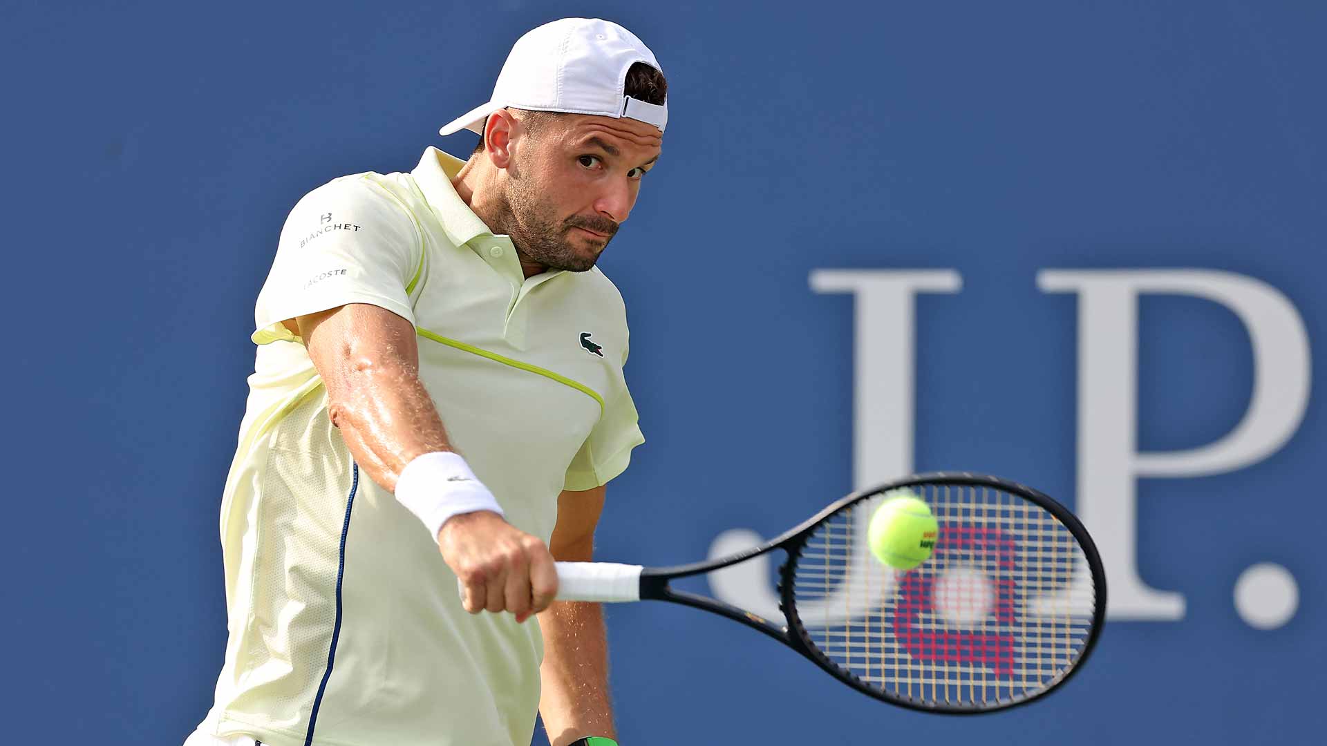 Grigor Dimitrov eases past Tallon Griekspoor on Friday afternoon in New York.
