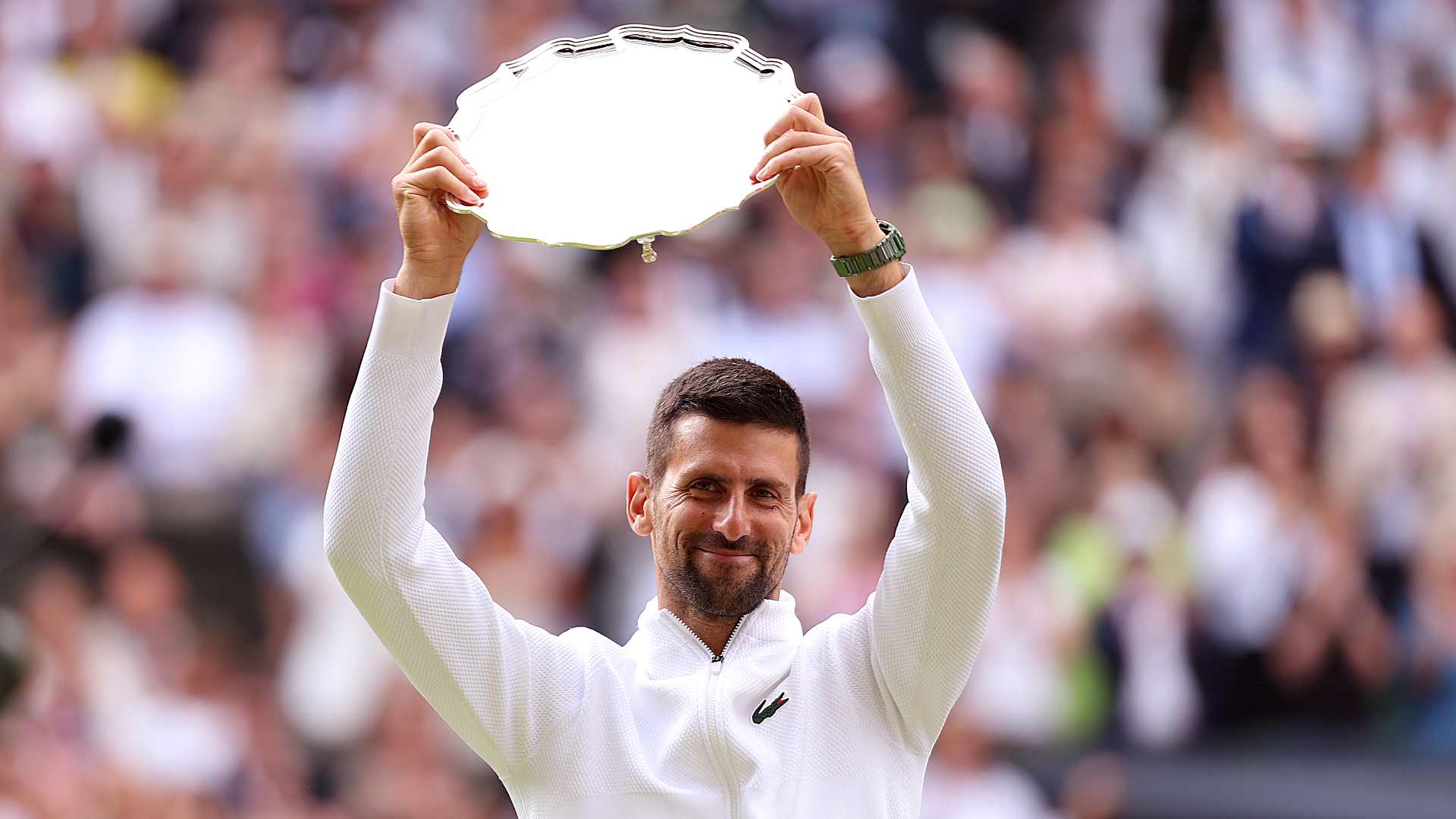 Novak Djokovic perdió con Carlos Alcaraz la final de Wimbledon 2024.