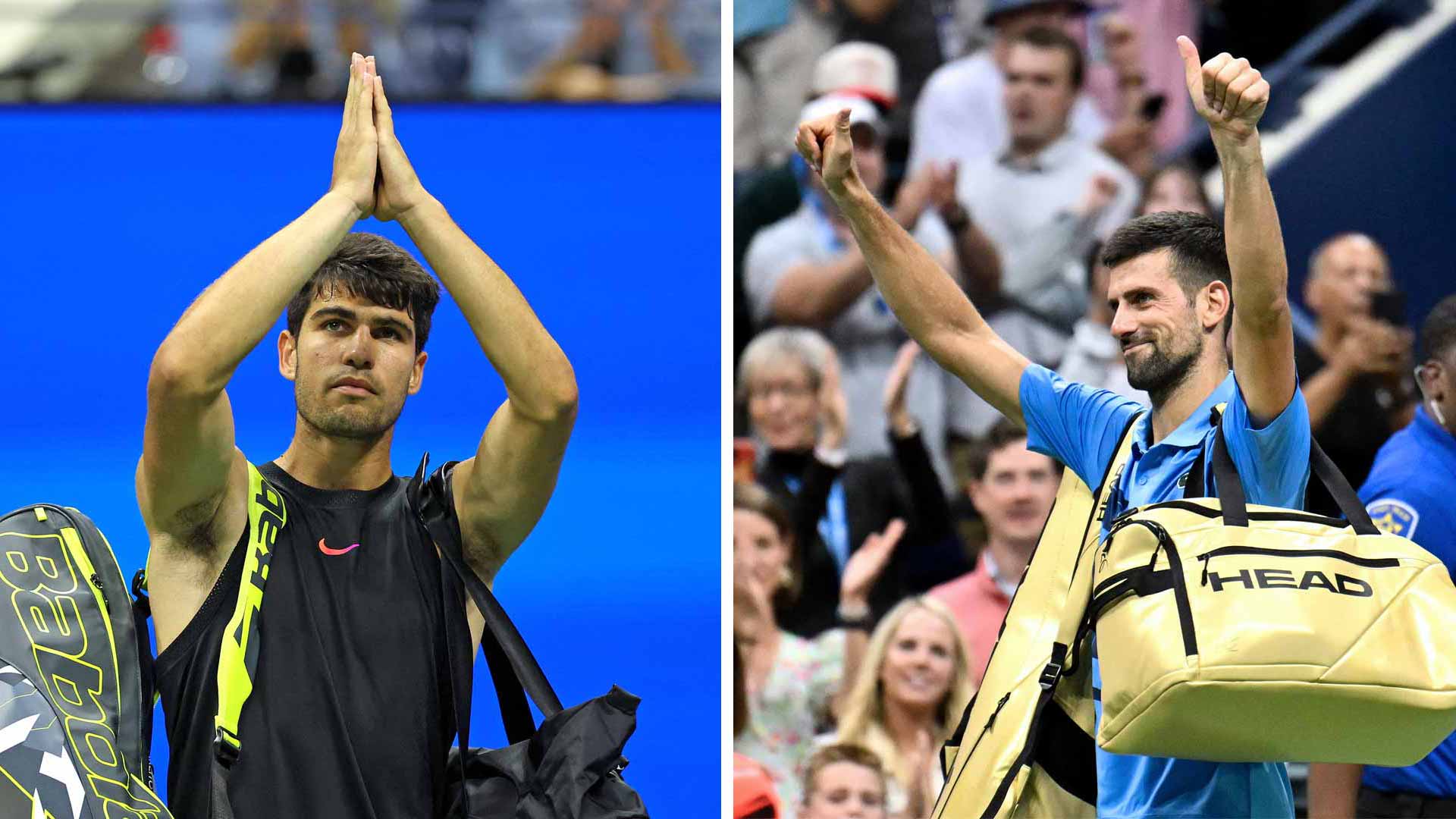 Carlos Alcaraz and Novak Djokovic both suffered first-round exits at the US Open.