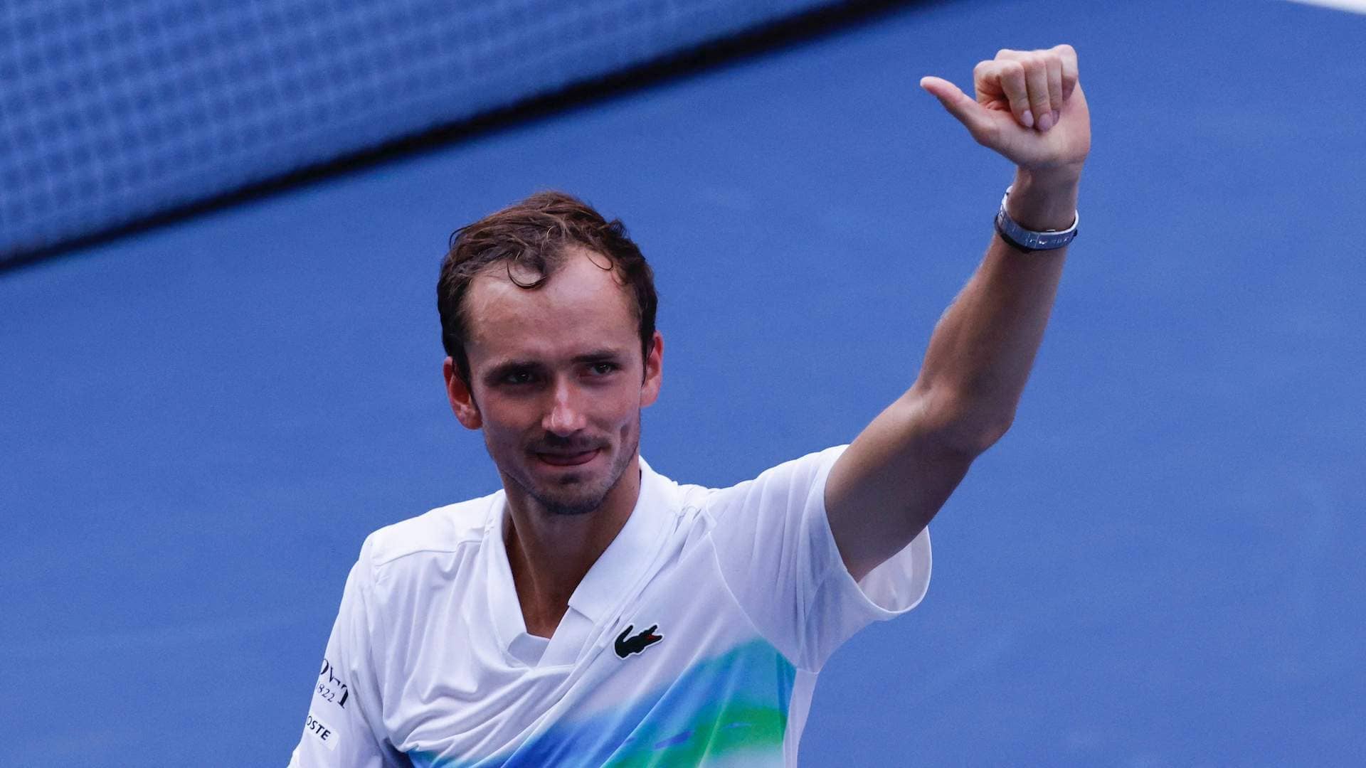 Daniil Medvedev busca en Nueva York su segundo título de Grand Slam.