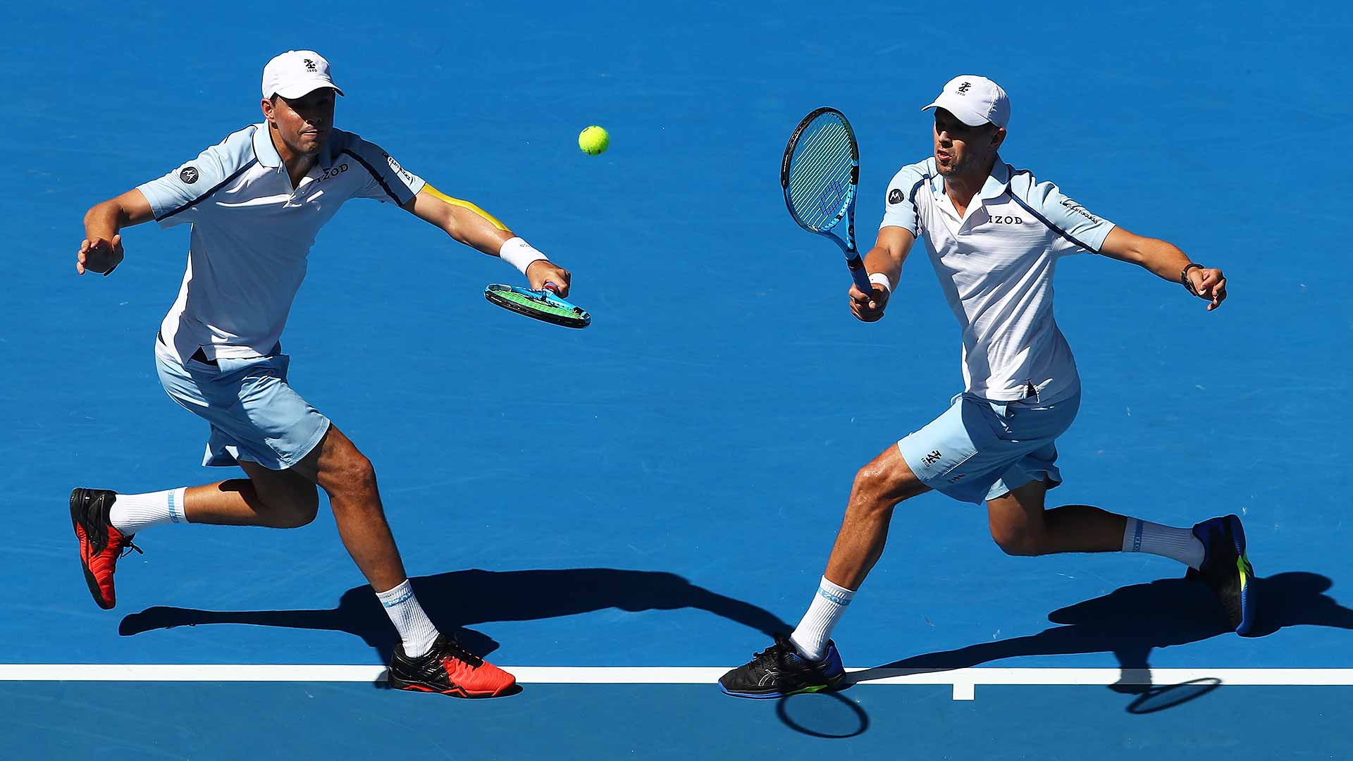 Bob and Mike Bryan claimed 16 major titles together.