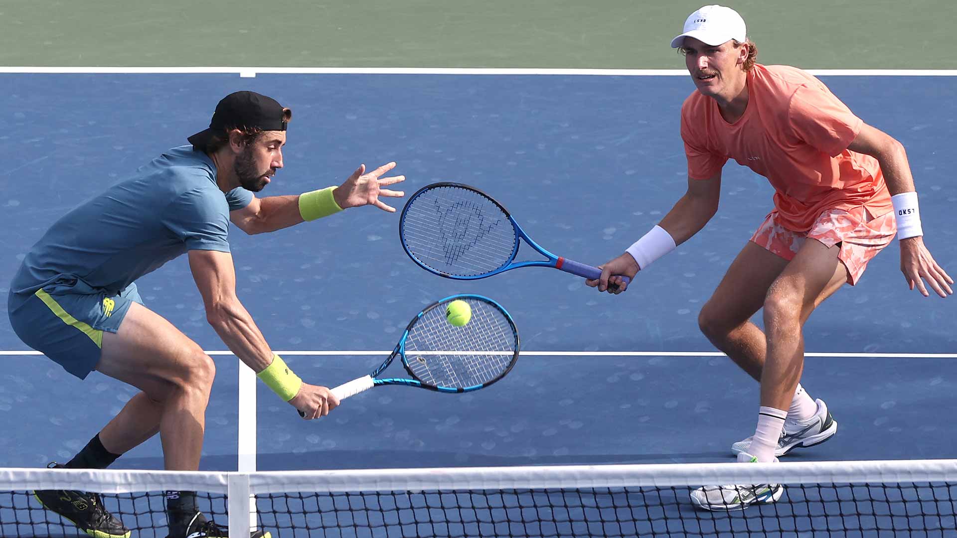 Jordan Thompson and Max Purcell are aiming for their fourth team title of 2024.