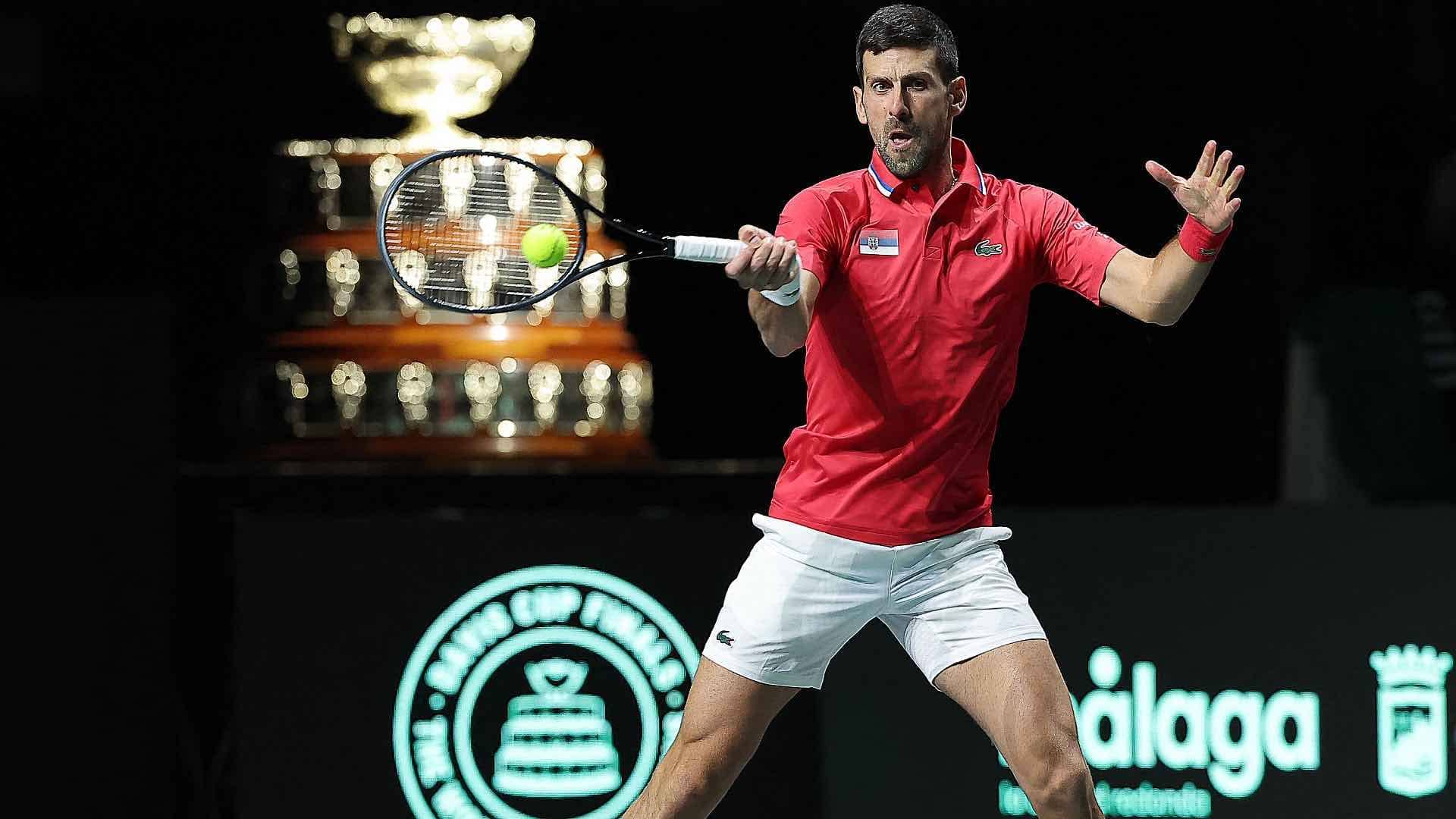 Novak Djokovic's Serbia lost in the semi-finals of last year's Davis Cup to eventual winners Italy.