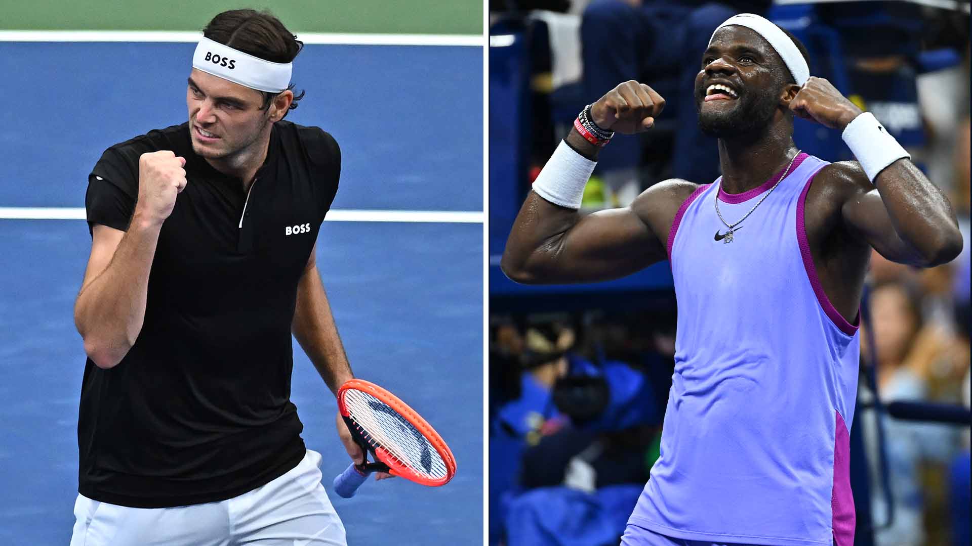 Taylor Fritz leads Frances Tiafoe 6-1 in the pair's Lexus ATP Head2Head series.